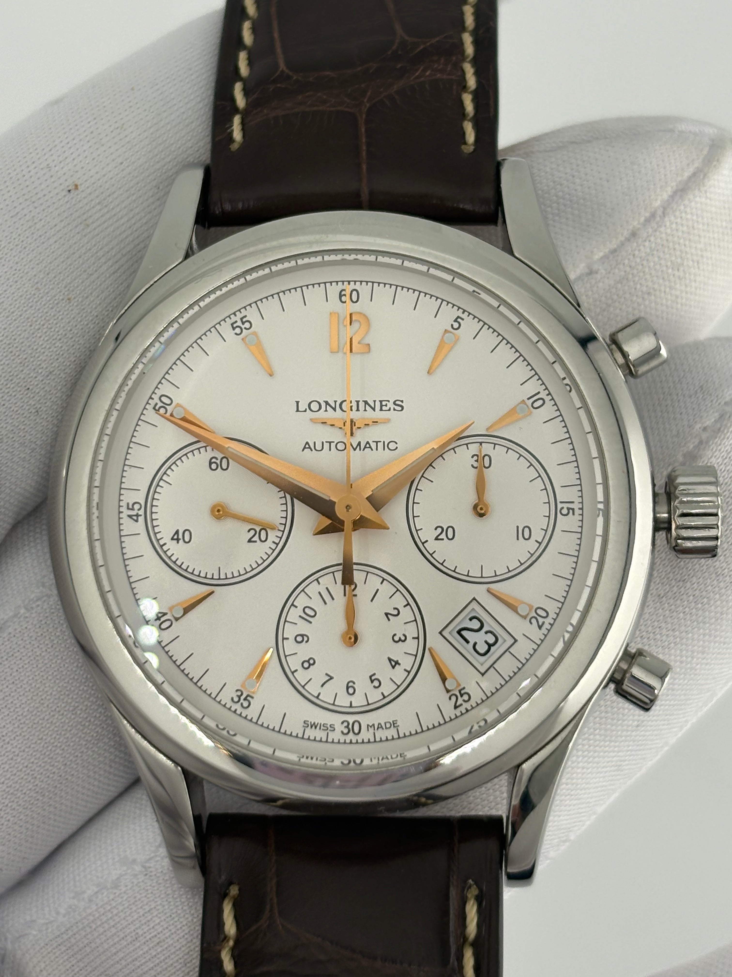 LONGINES HERITAGE COLUMN-WHEEL CHRONOGRAPH – FULL SET 2022