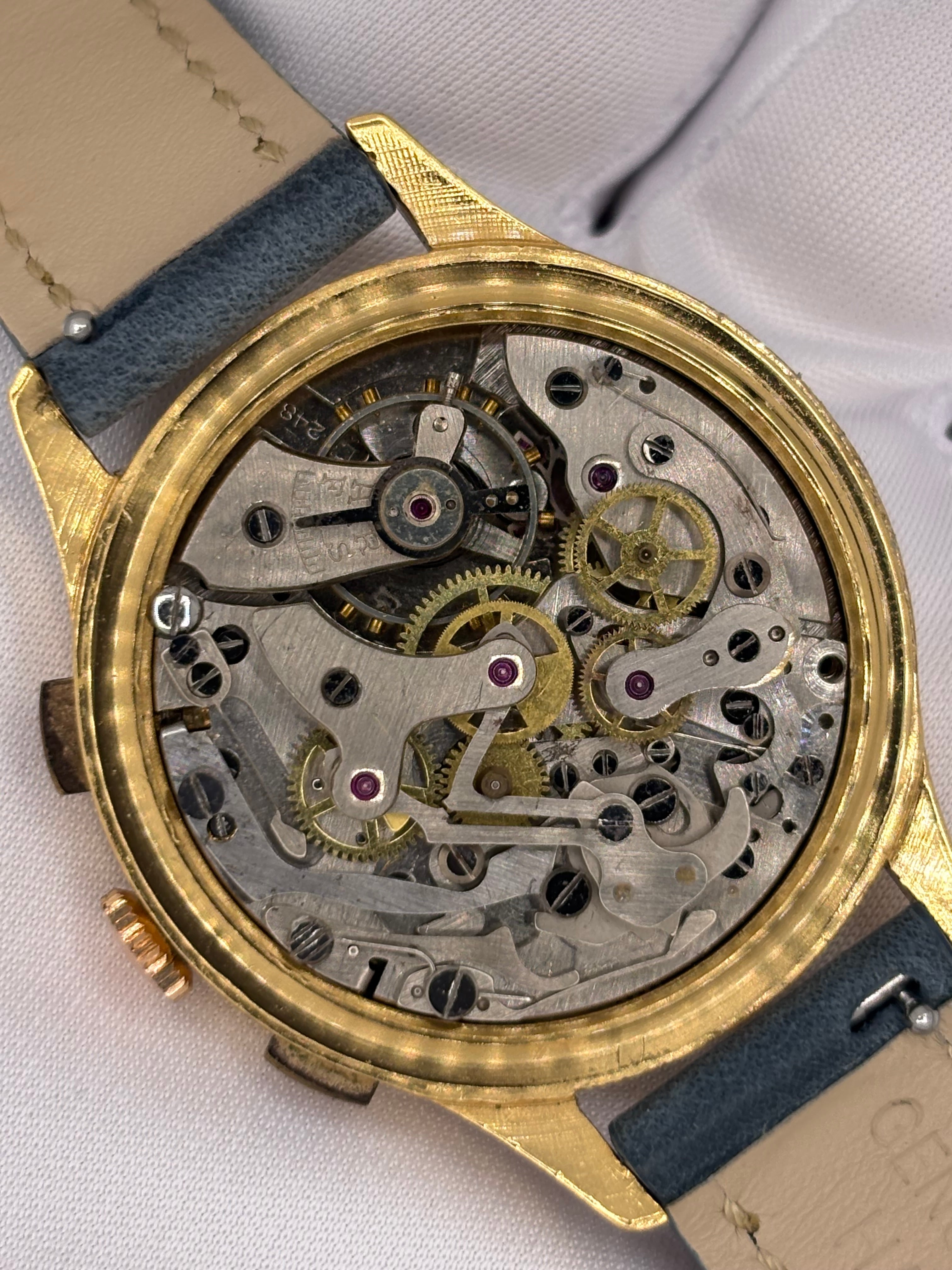 Lower Chronographe Suisse – 1940s/50s Vintage 17J Chronograph – 38mm Swiss