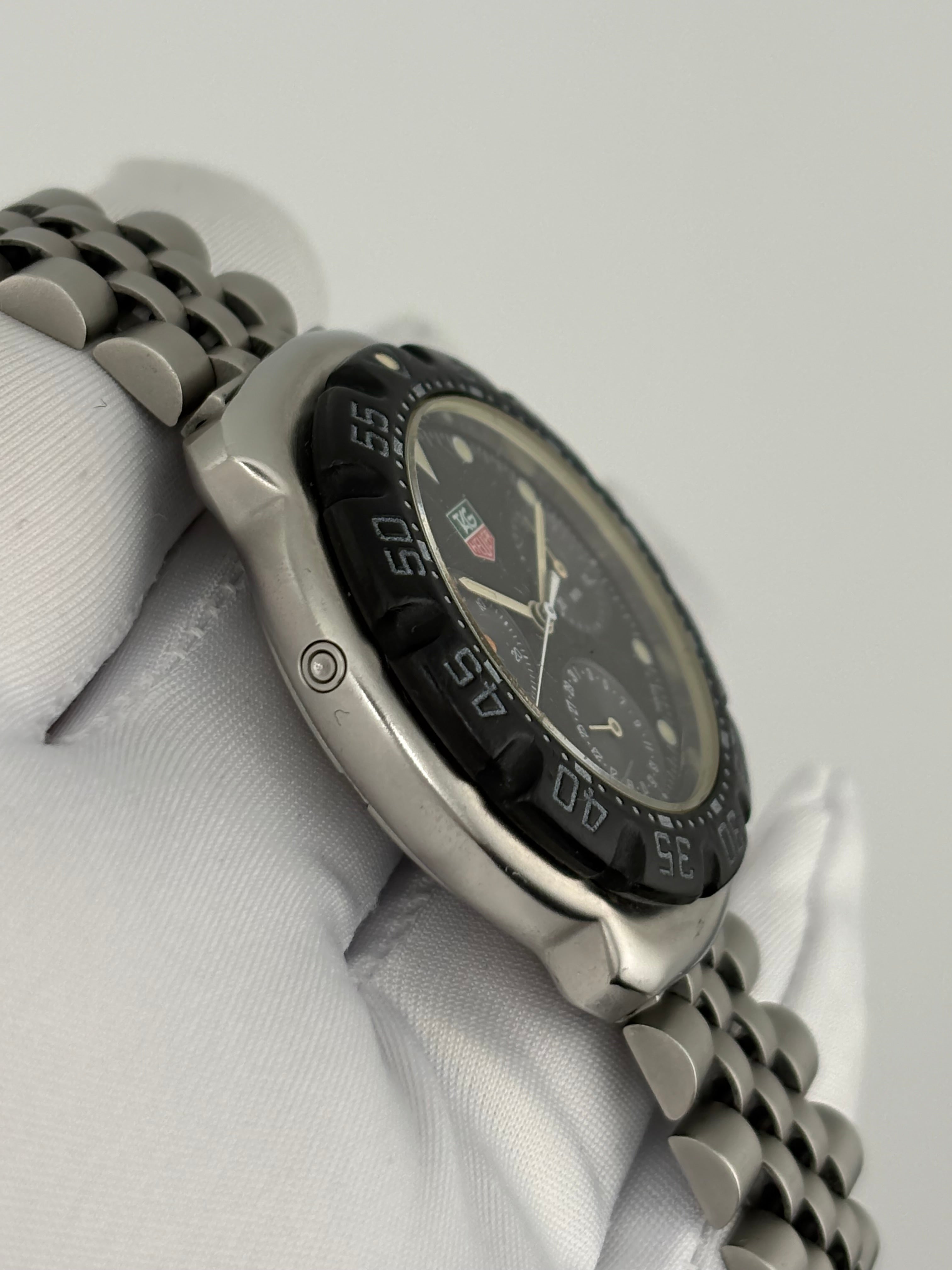 TAG Heuer Formula 1 Chronograph Ref. 551.200C Vintage 1980s 🇨🇭