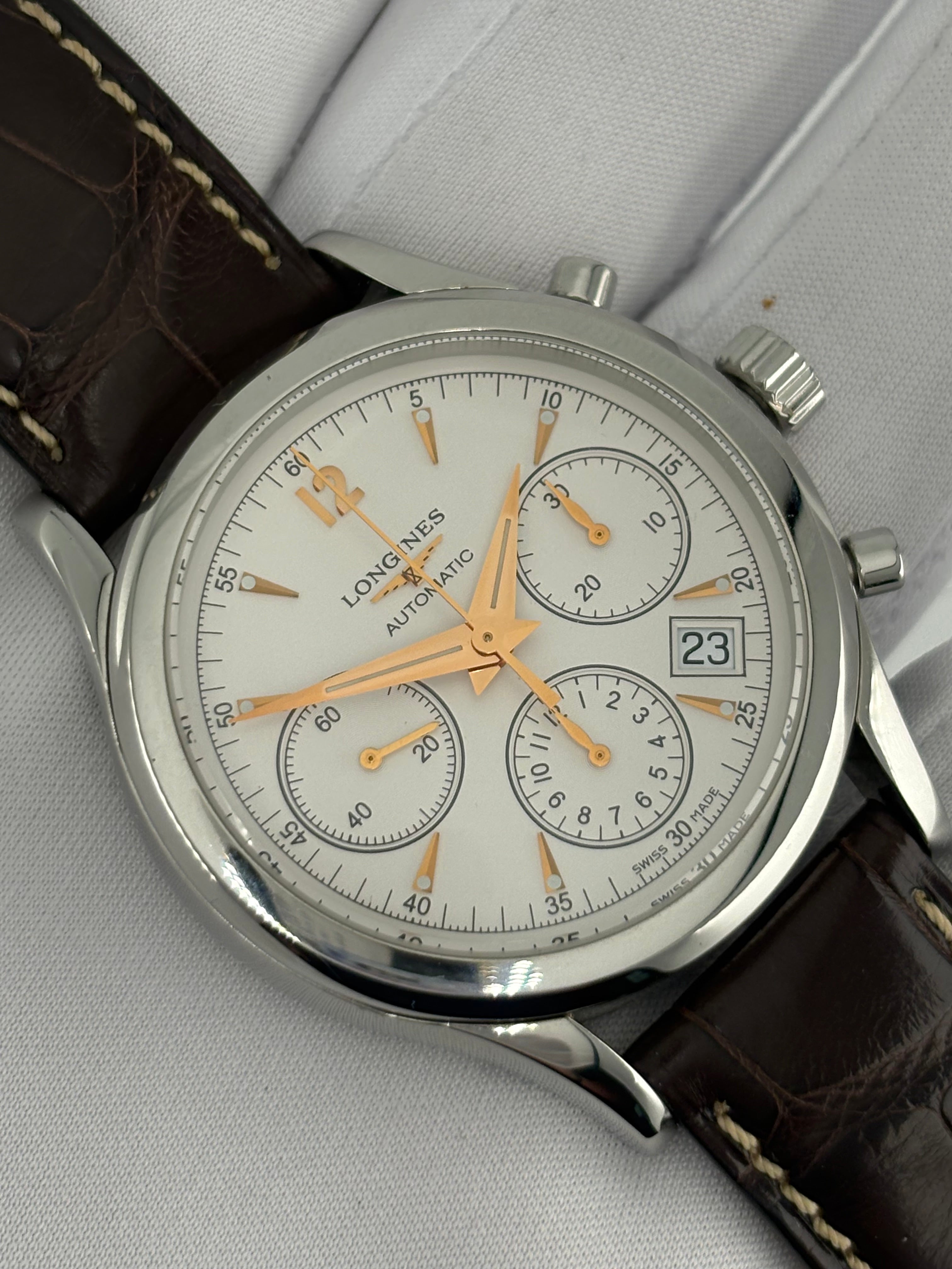 LONGINES HERITAGE COLUMN-WHEEL CHRONOGRAPH – FULL SET 2022