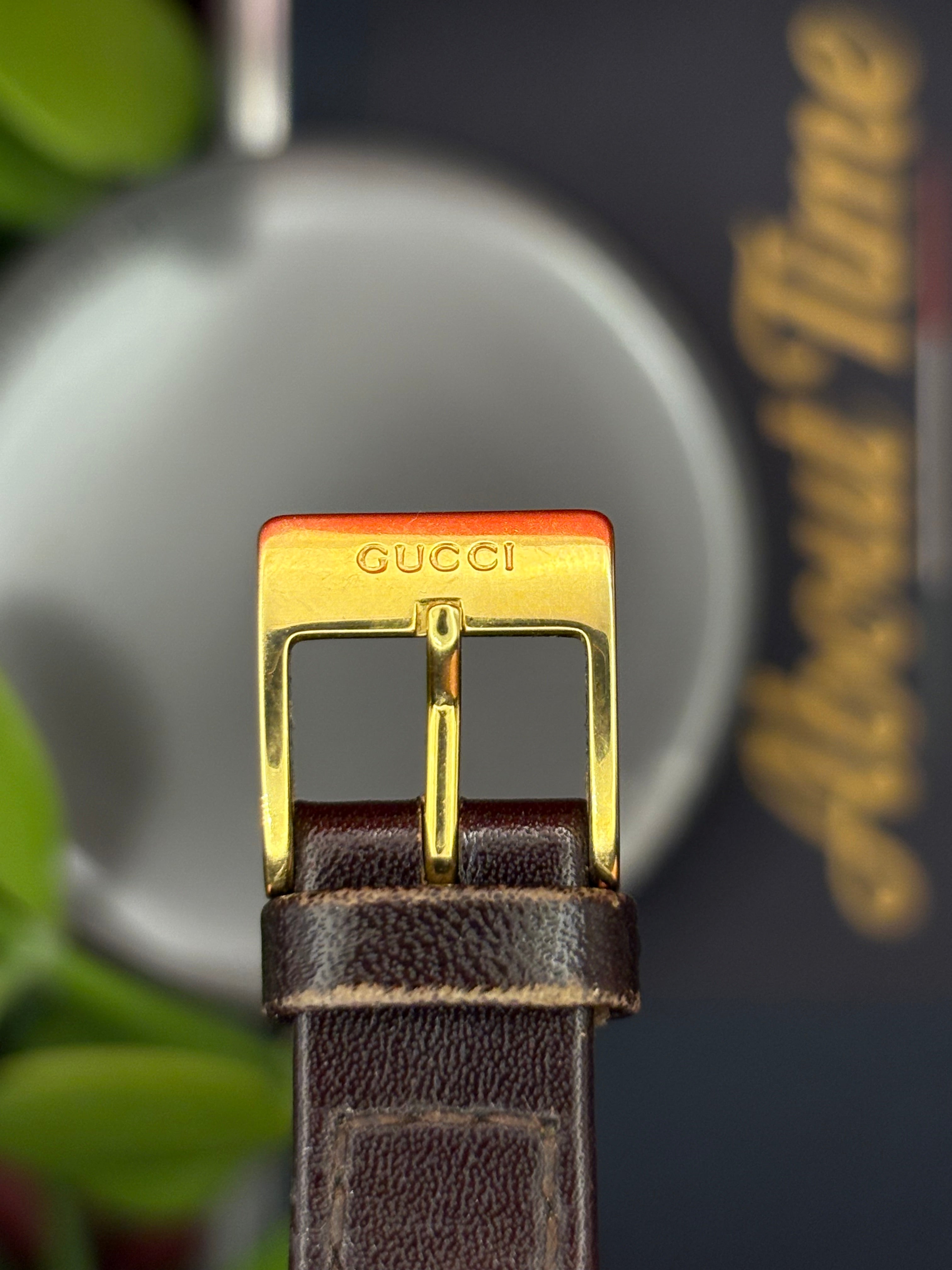 Gucci 2300L – Gold-Plated Swiss Made Ladies Watch