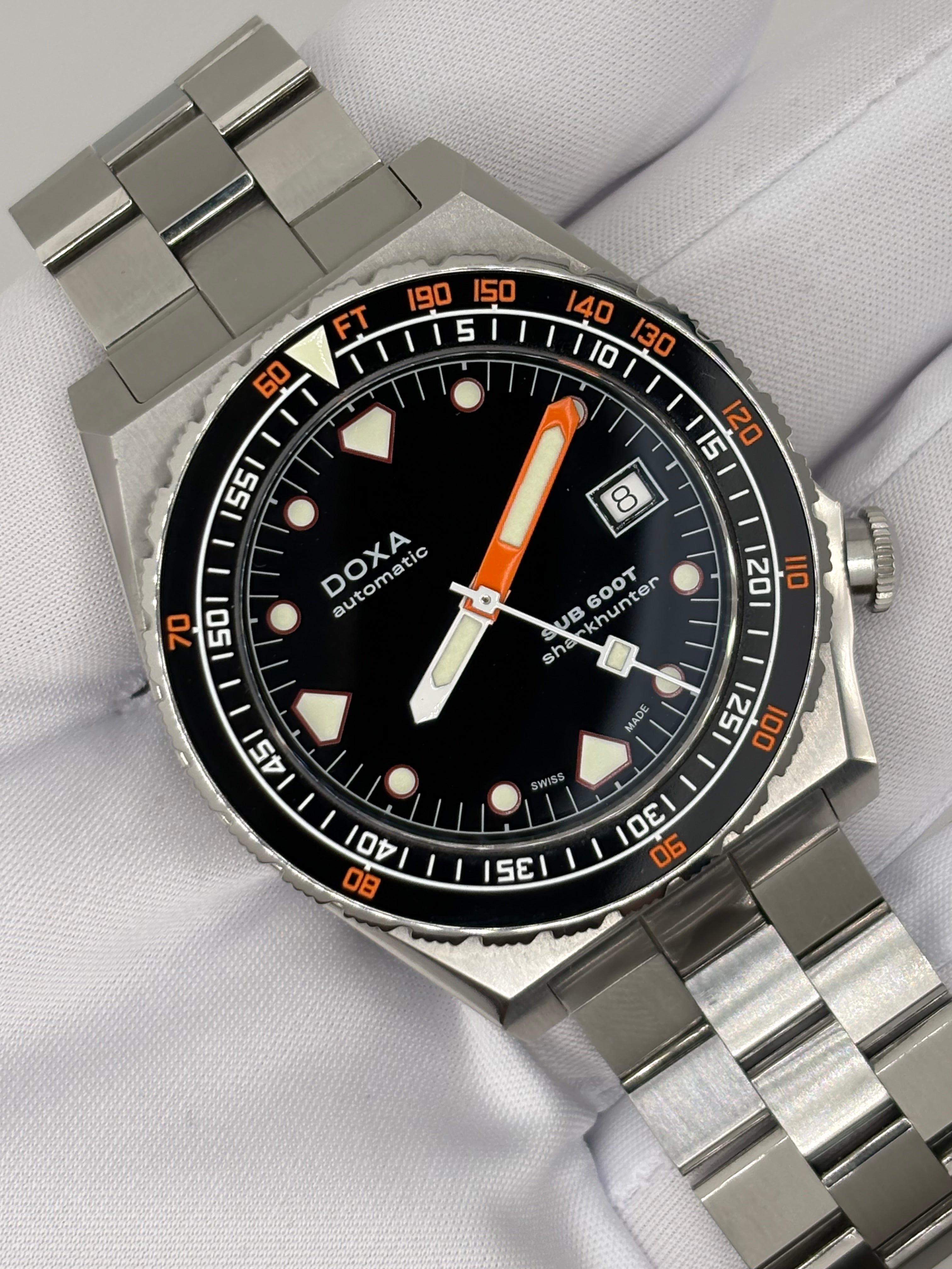 🐟 DOXA SUB 600T Sharkhunter – Full Set – Outstanding Condition ✨