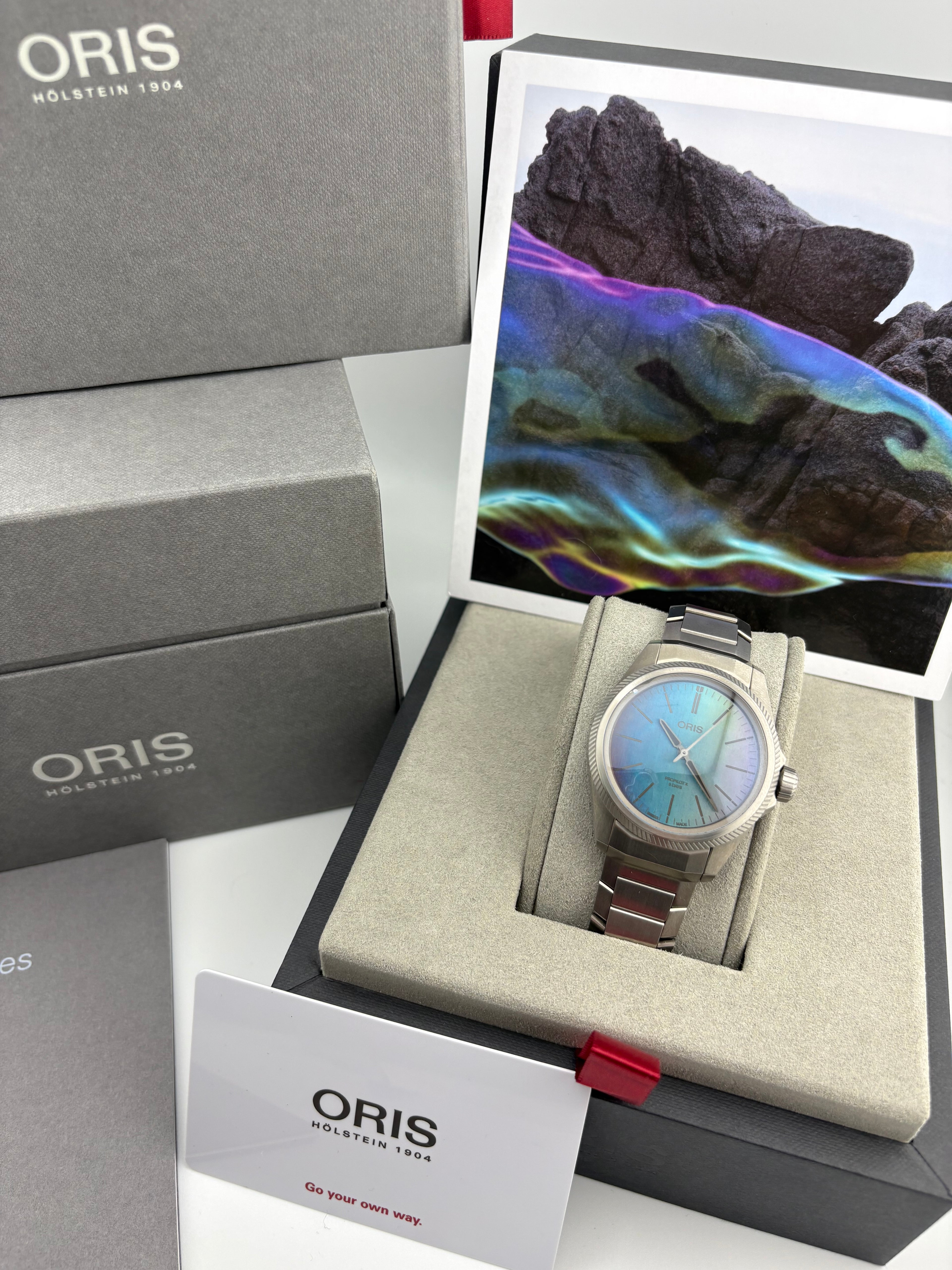 💎 ORIS ProPilot X Calibre 400 Laser Titanium 39mm – Full Set 💥
