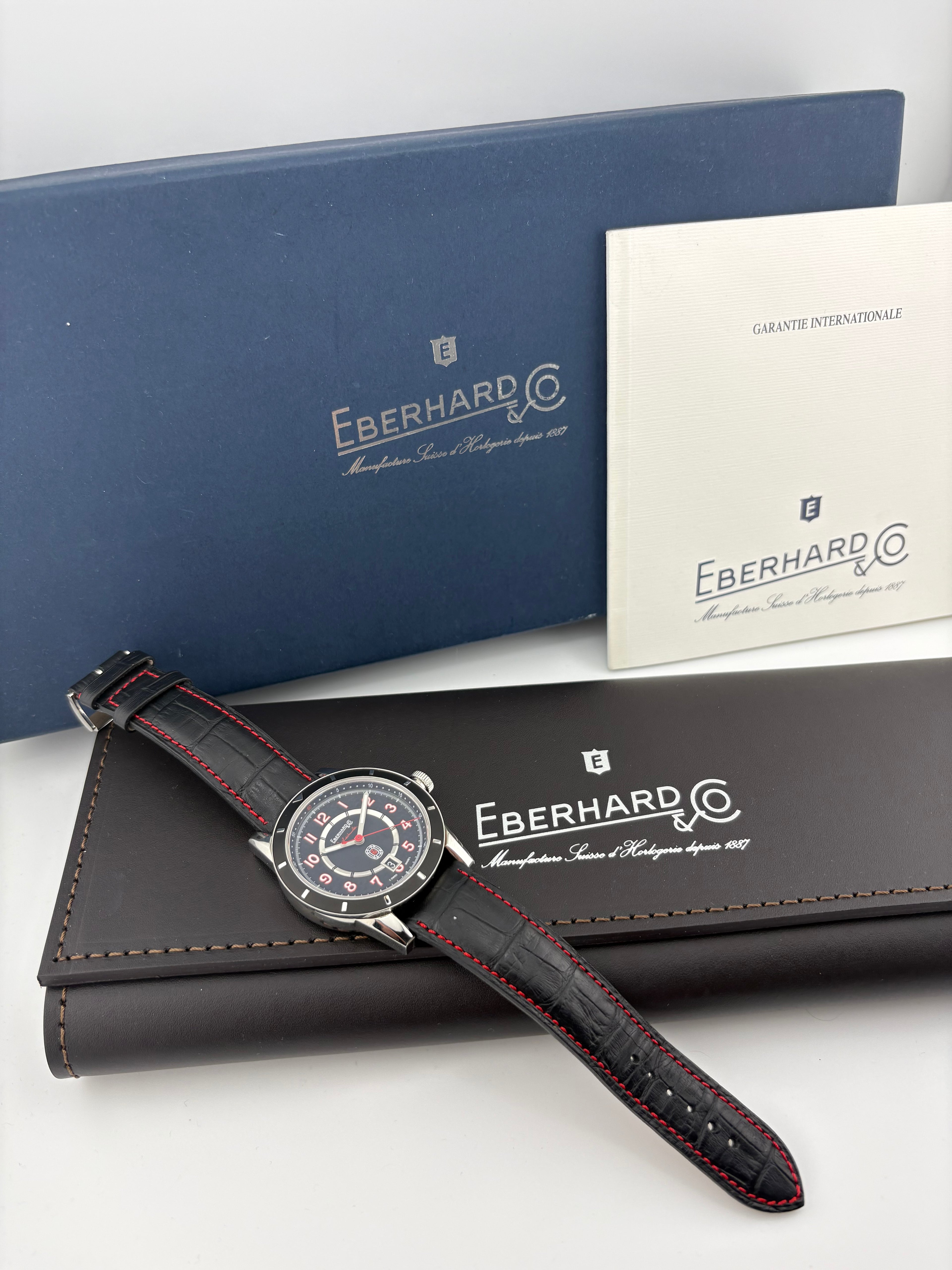 Eberhard & Co. Tazio Nuvolari Ref. 41032 – Automatic Chronograph – Full Set –