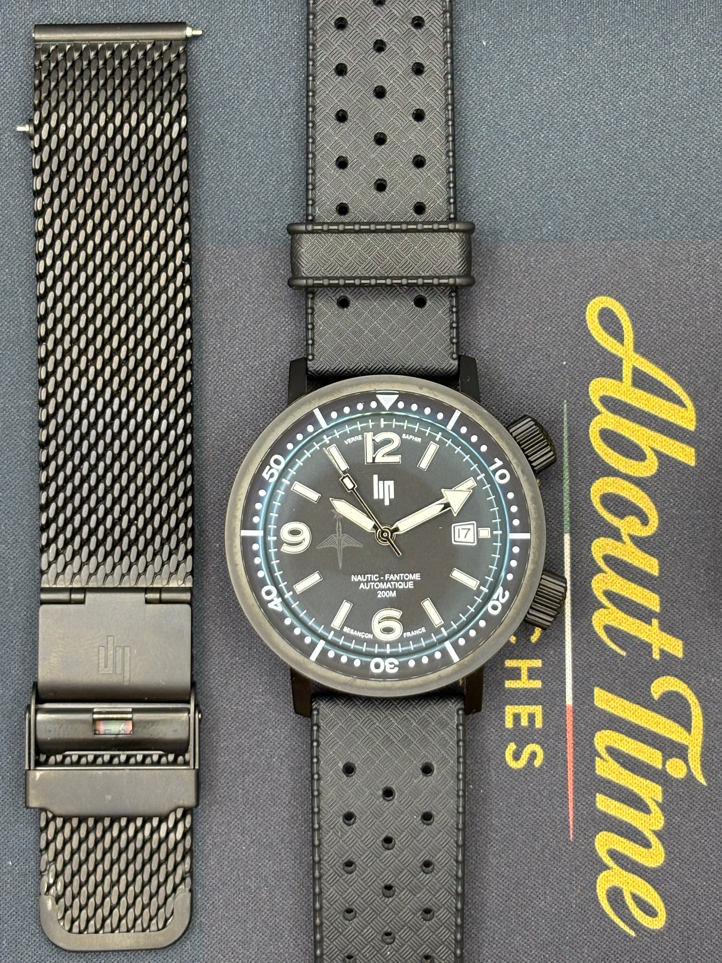 ⌚ LIP Nautic Fantôme Automatic 200M Diver – Heritage Diver Made in France 🇫🇷🔥