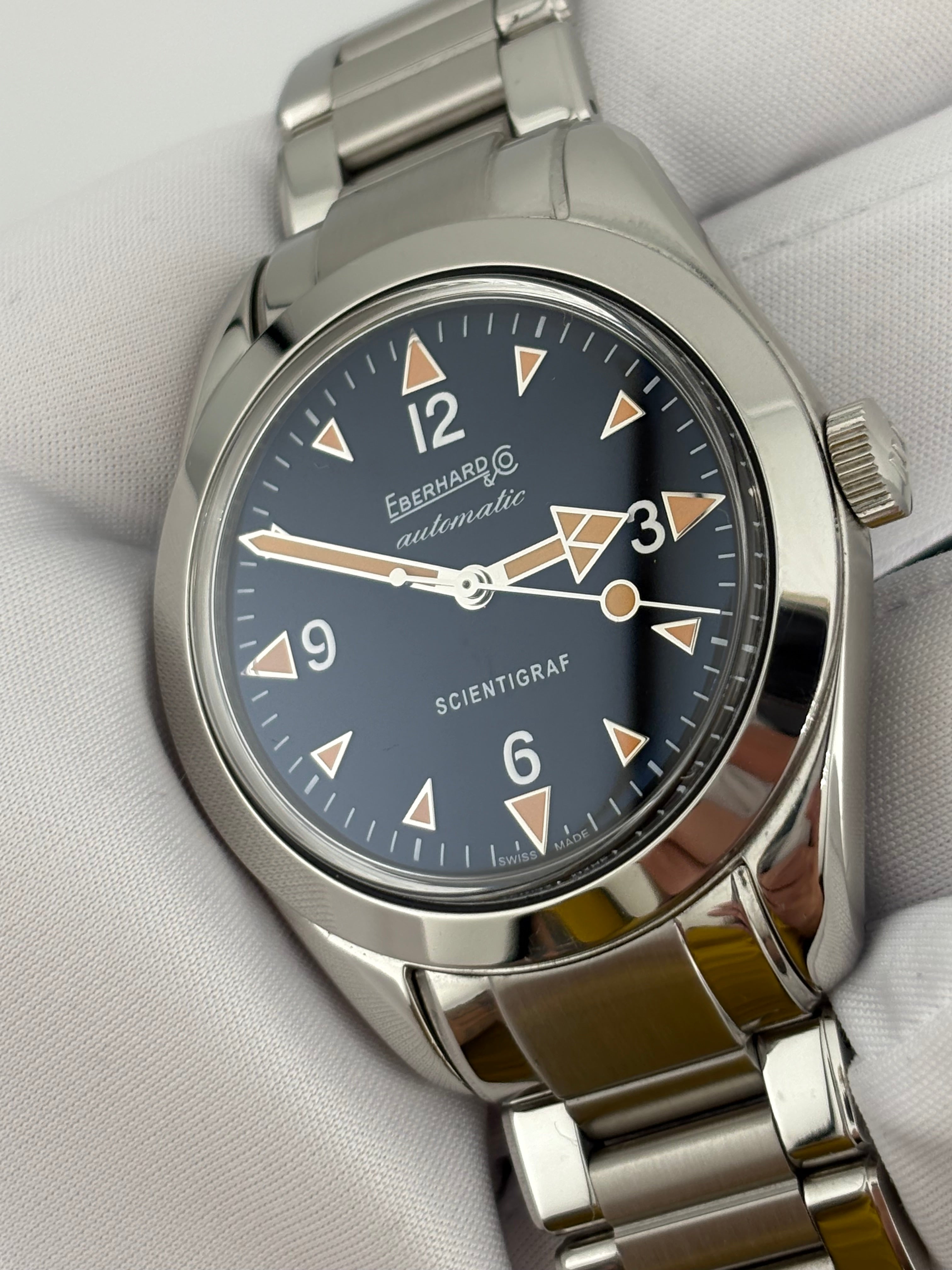 Eberhard & Co. Scientigraf Ref. 41043 Steel 41mm Full Set 0003 2023