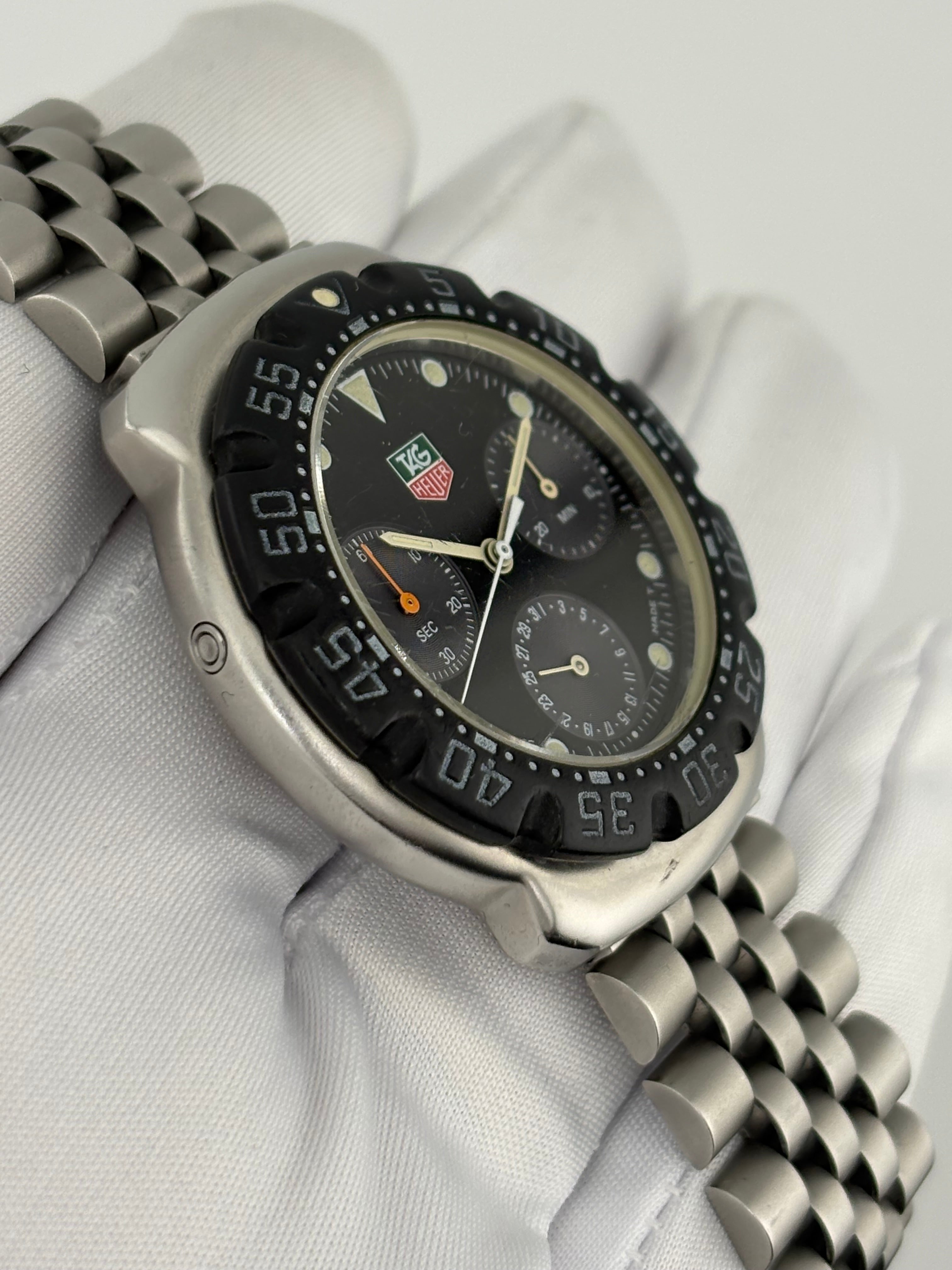 TAG Heuer Formula 1 Chronograph Ref. 551.200C Vintage 1980s 🇨🇭
