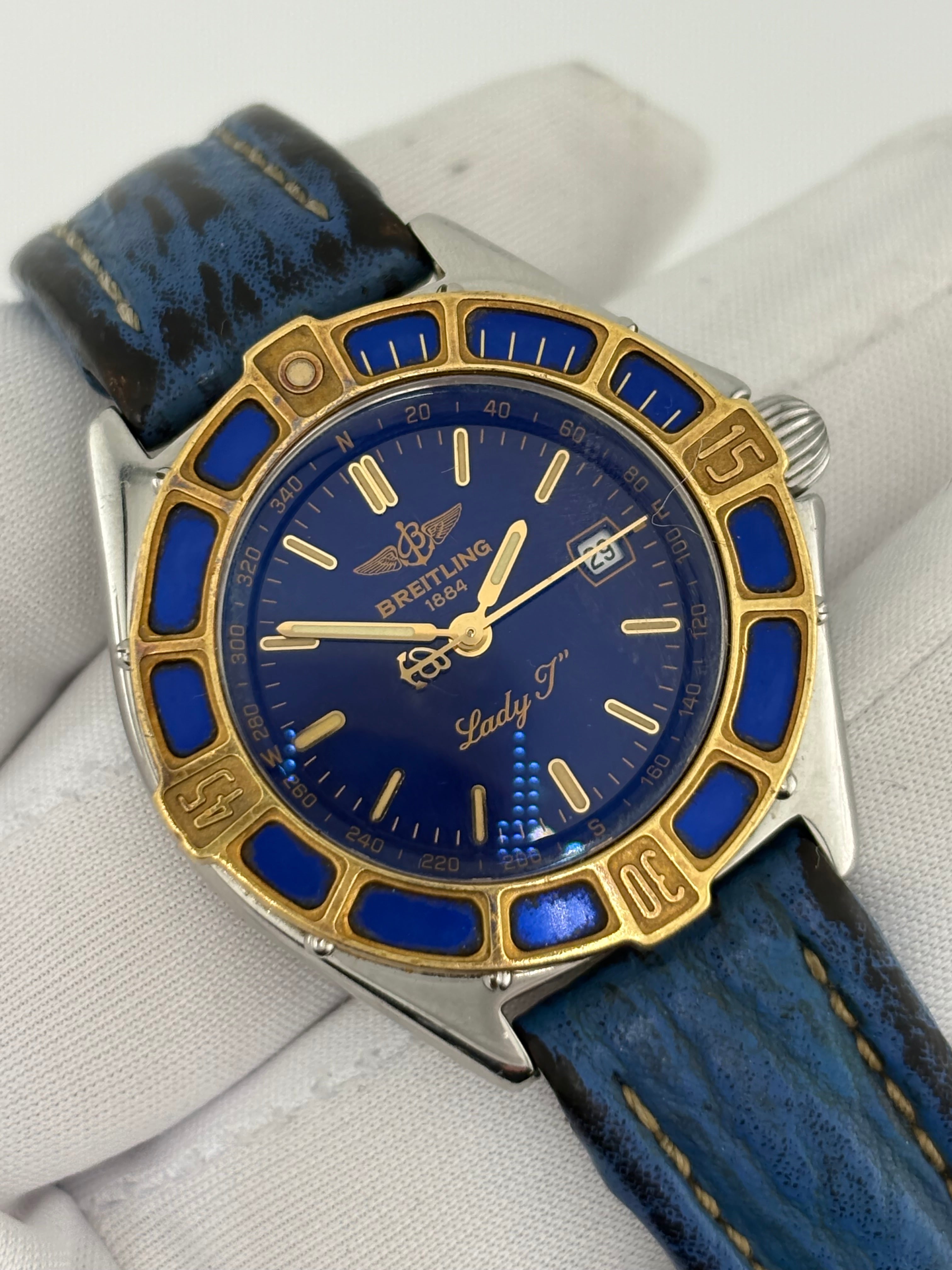Breitling Lady J D52065 – Two-Tone Steel & 18k Gold