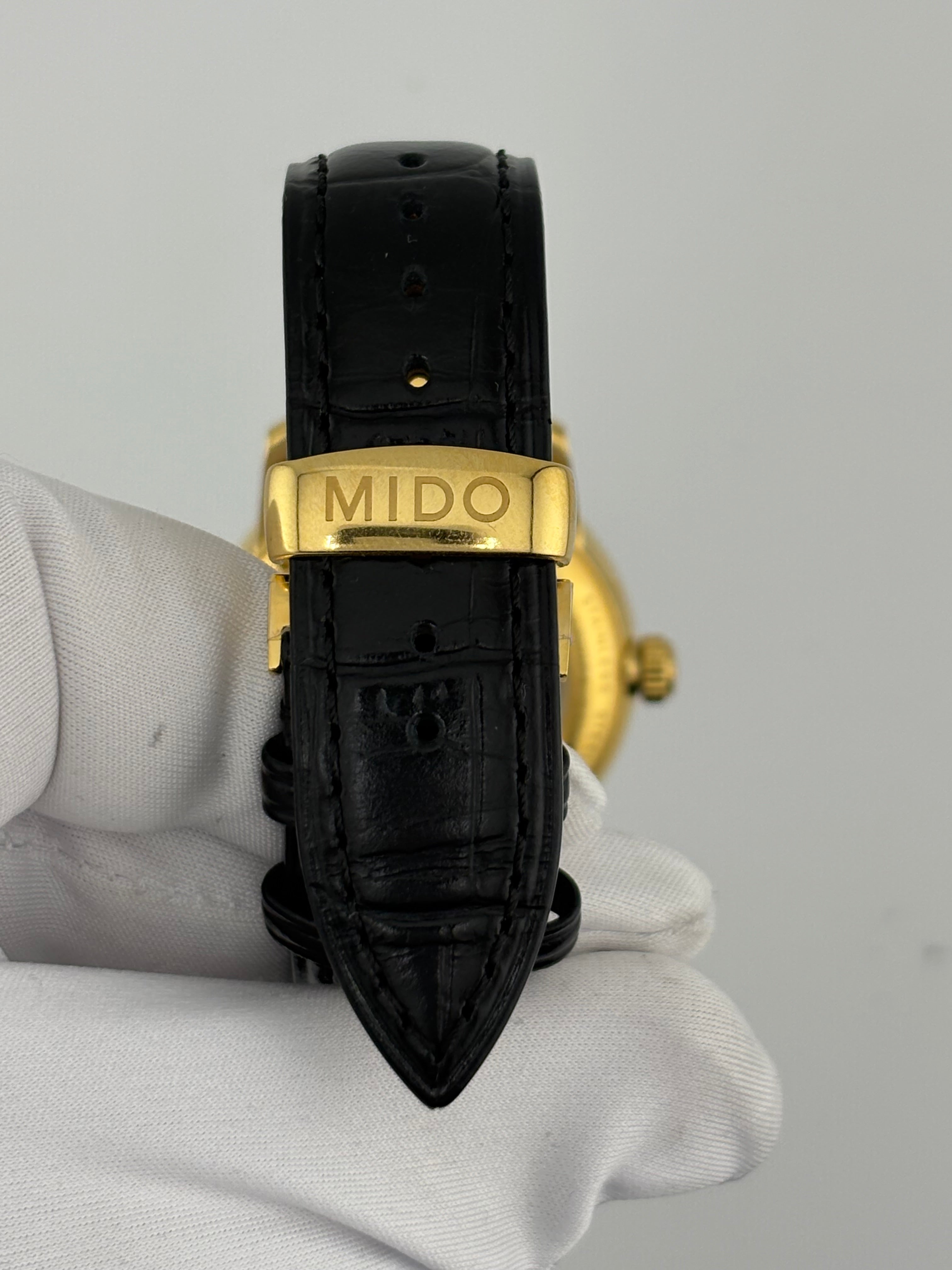 Mido Baroncelli Ref. M8600B – Gold-Plated Automatic –