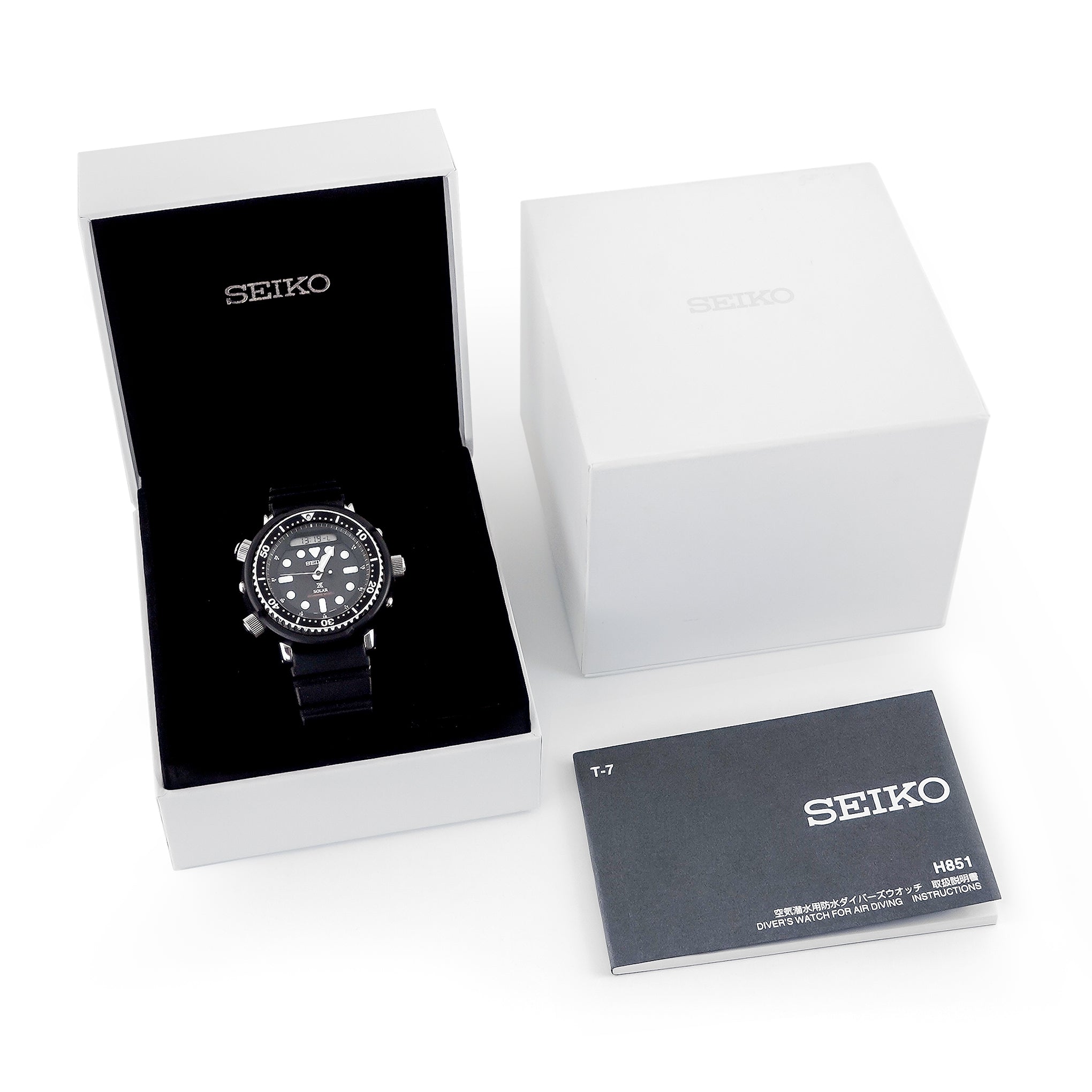🔱 Seiko Prospex “Arnie” Solar Diver 200M – H851-0040
