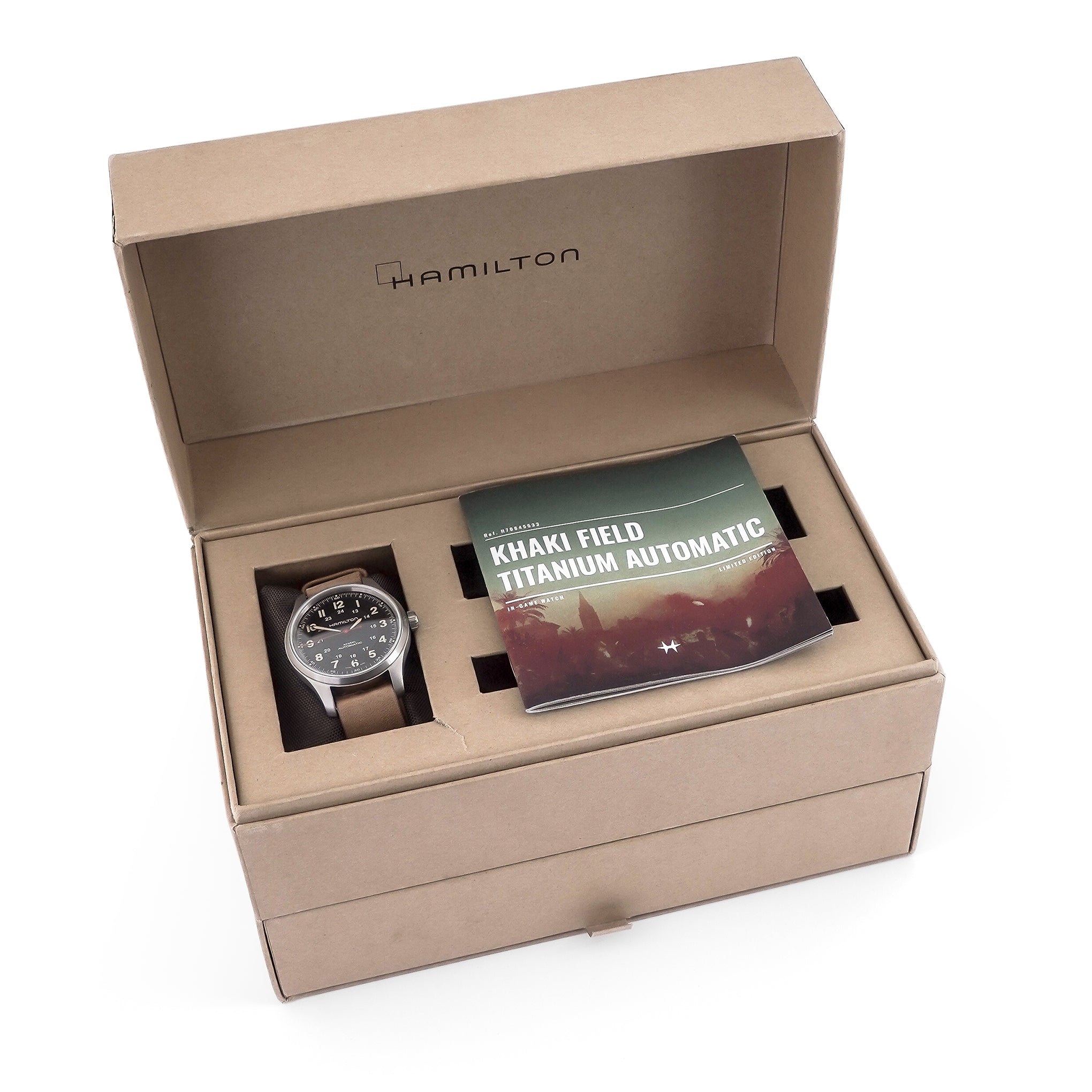 🔹 Hamilton Khaki Field Titanium Far Cry 6 – Limited Edition 42mm Auto