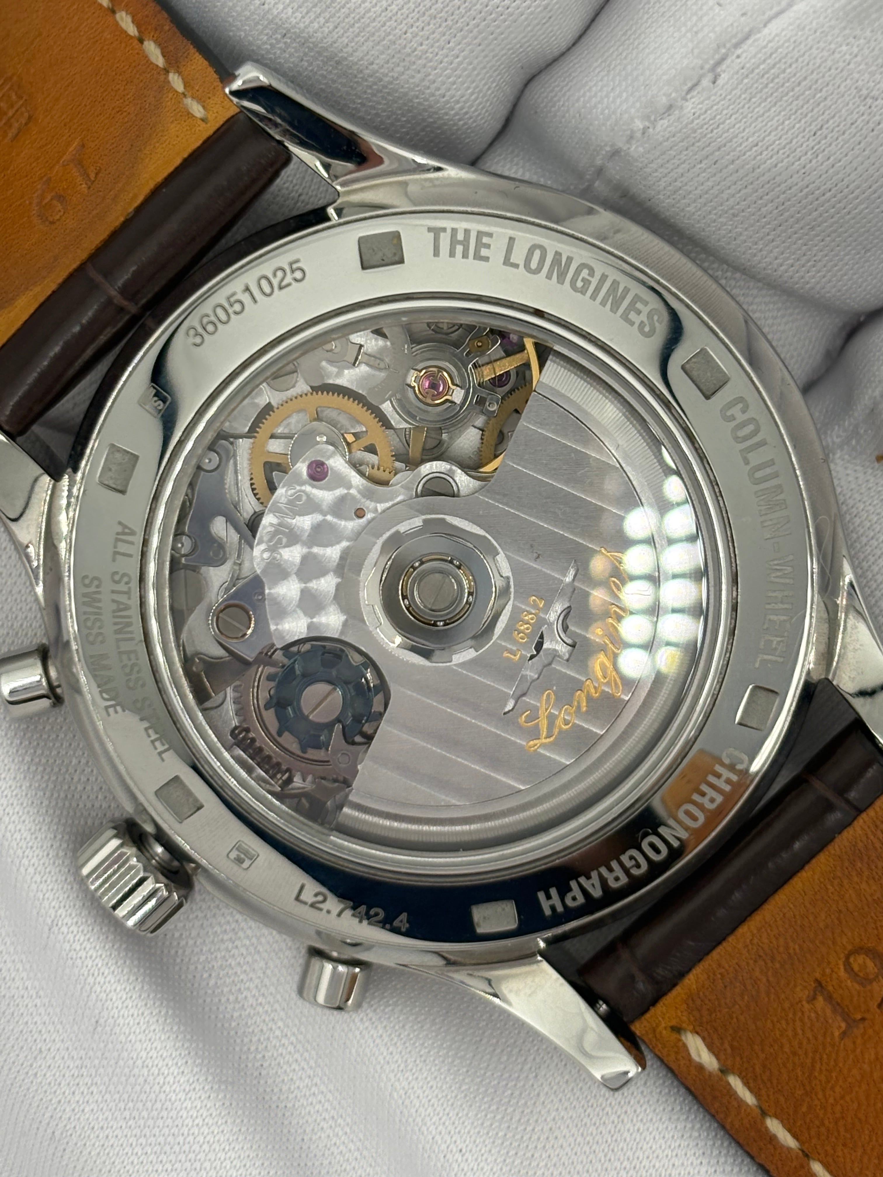 LONGINES HERITAGE COLUMN-WHEEL CHRONOGRAPH – FULL SET 2022