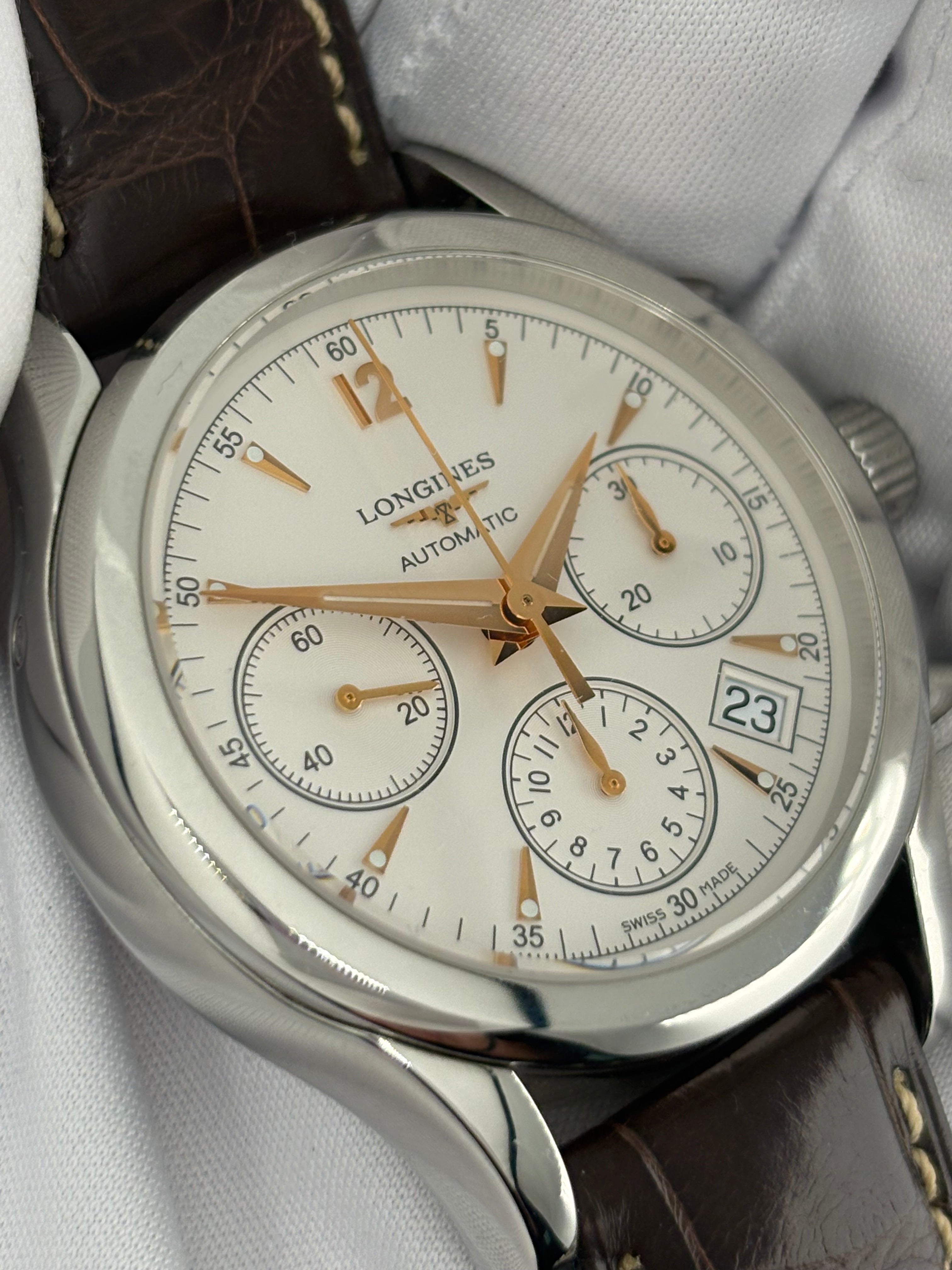 LONGINES HERITAGE COLUMN-WHEEL CHRONOGRAPH – FULL SET 2022