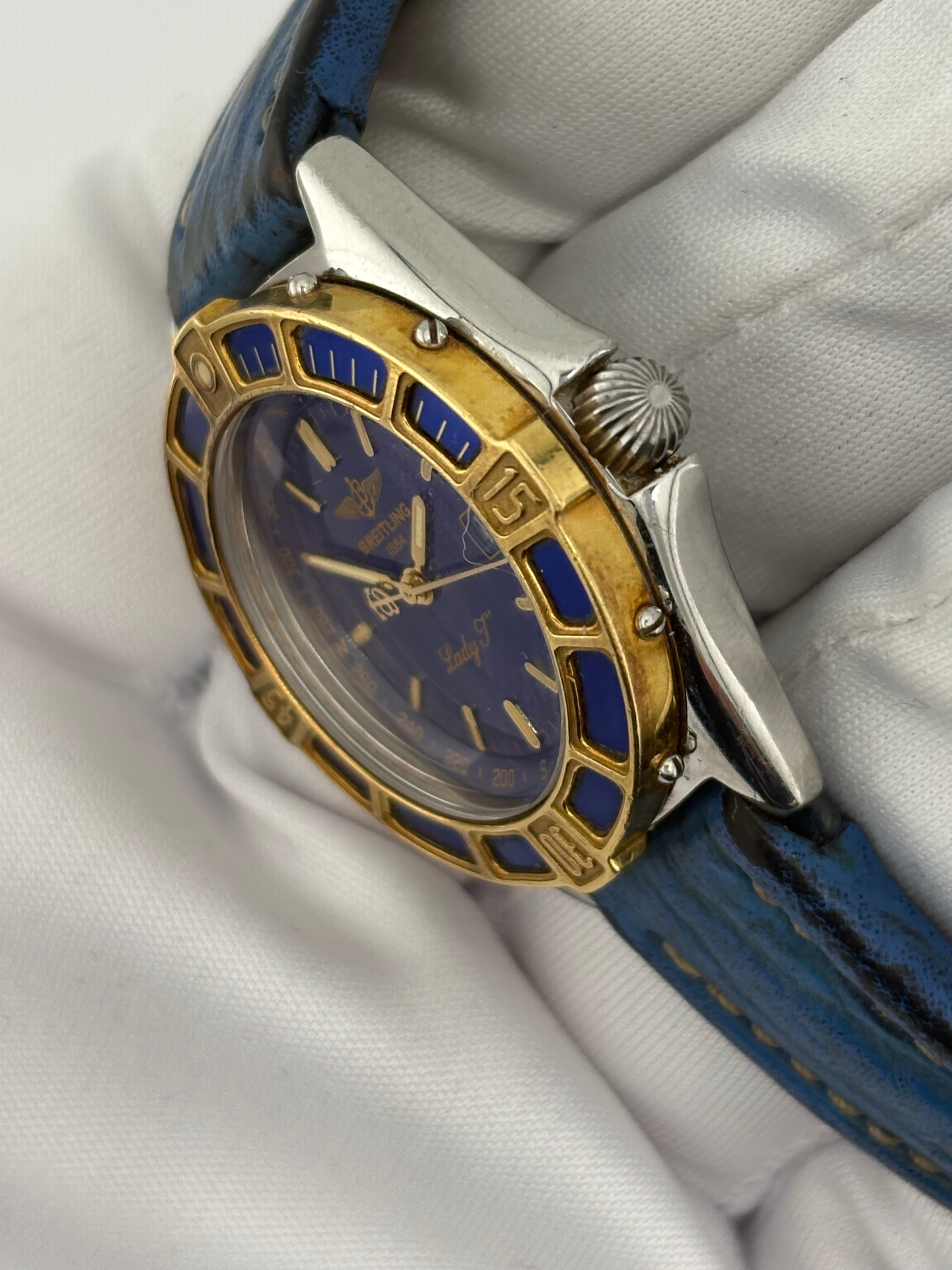 Breitling Lady J D52065 – Two-Tone Steel & 18k Gold
