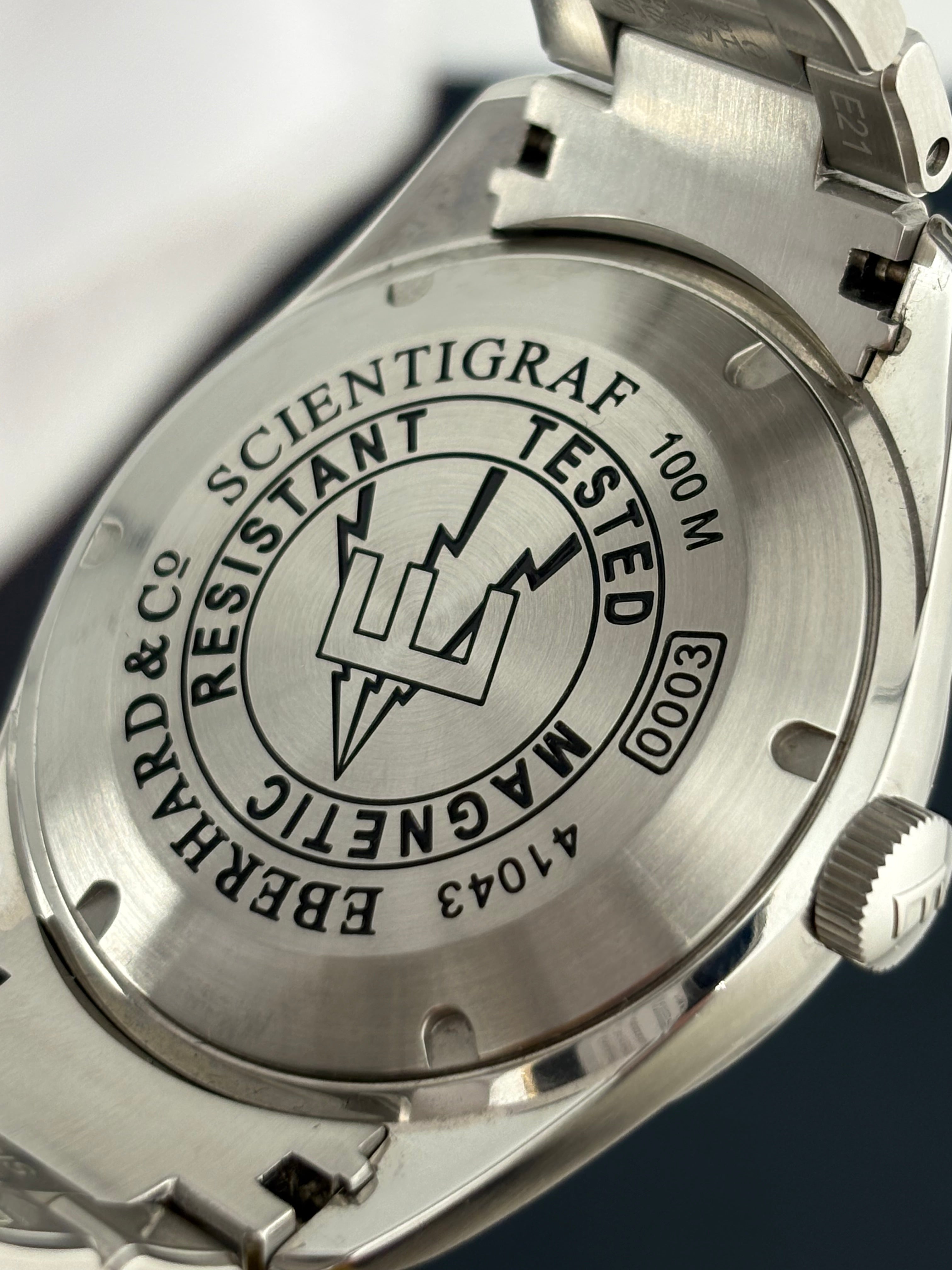 Eberhard & Co. Scientigraf Ref. 41043 Steel 41mm Full Set 0003 2023