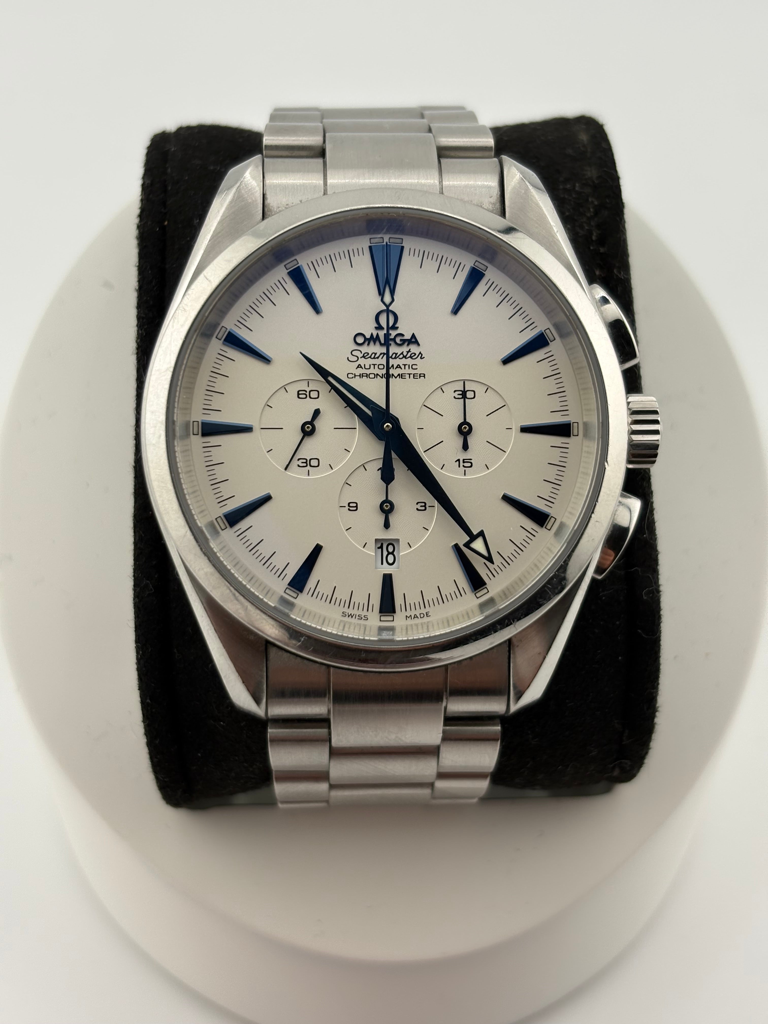 Omega Seamaster Aqua Terra Chronograph Ref. 2512.30.00 – Caliber 3301 –2006 Full set