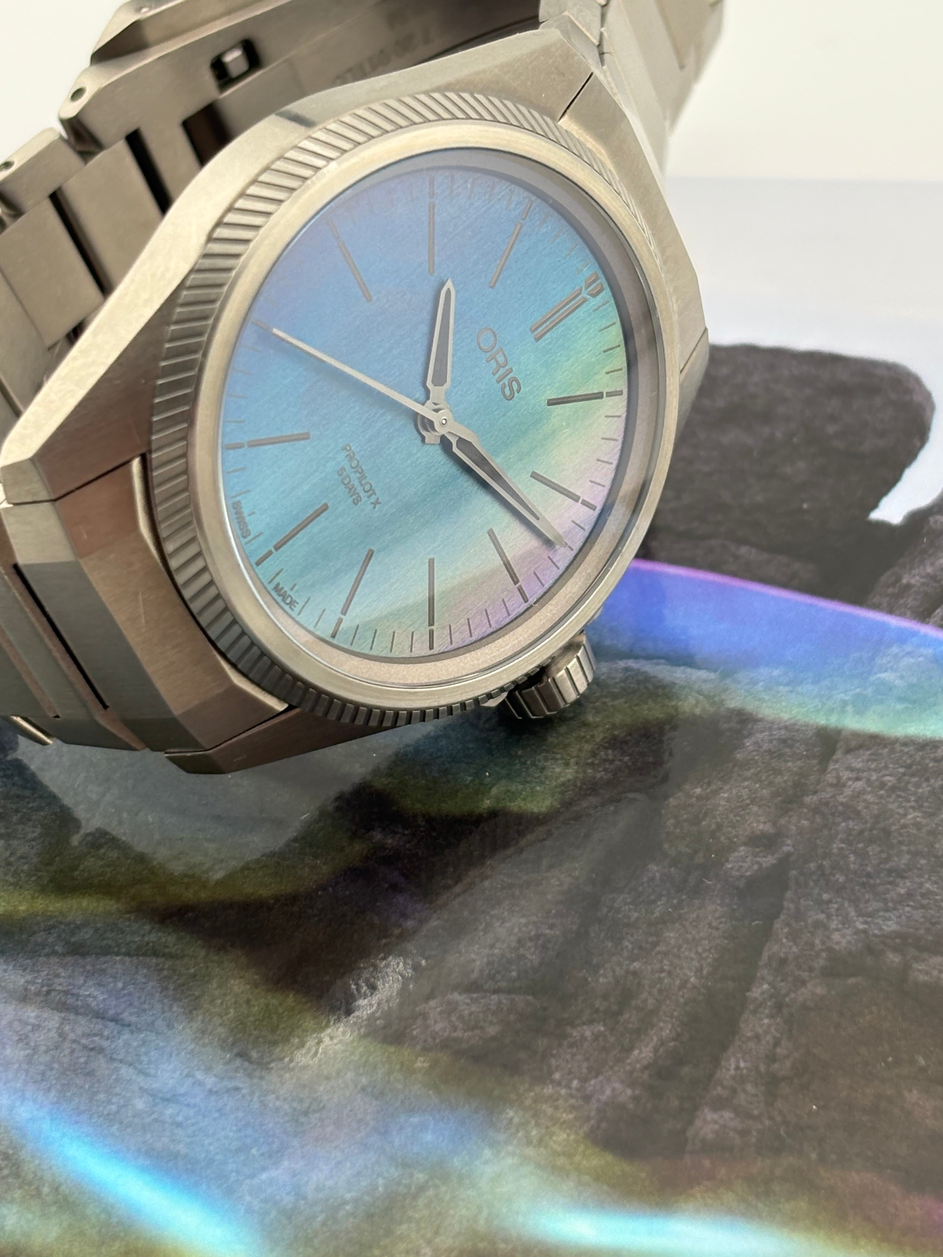 💎 ORIS ProPilot X Calibre 400 Laser Titanium 39mm – Full Set 💥