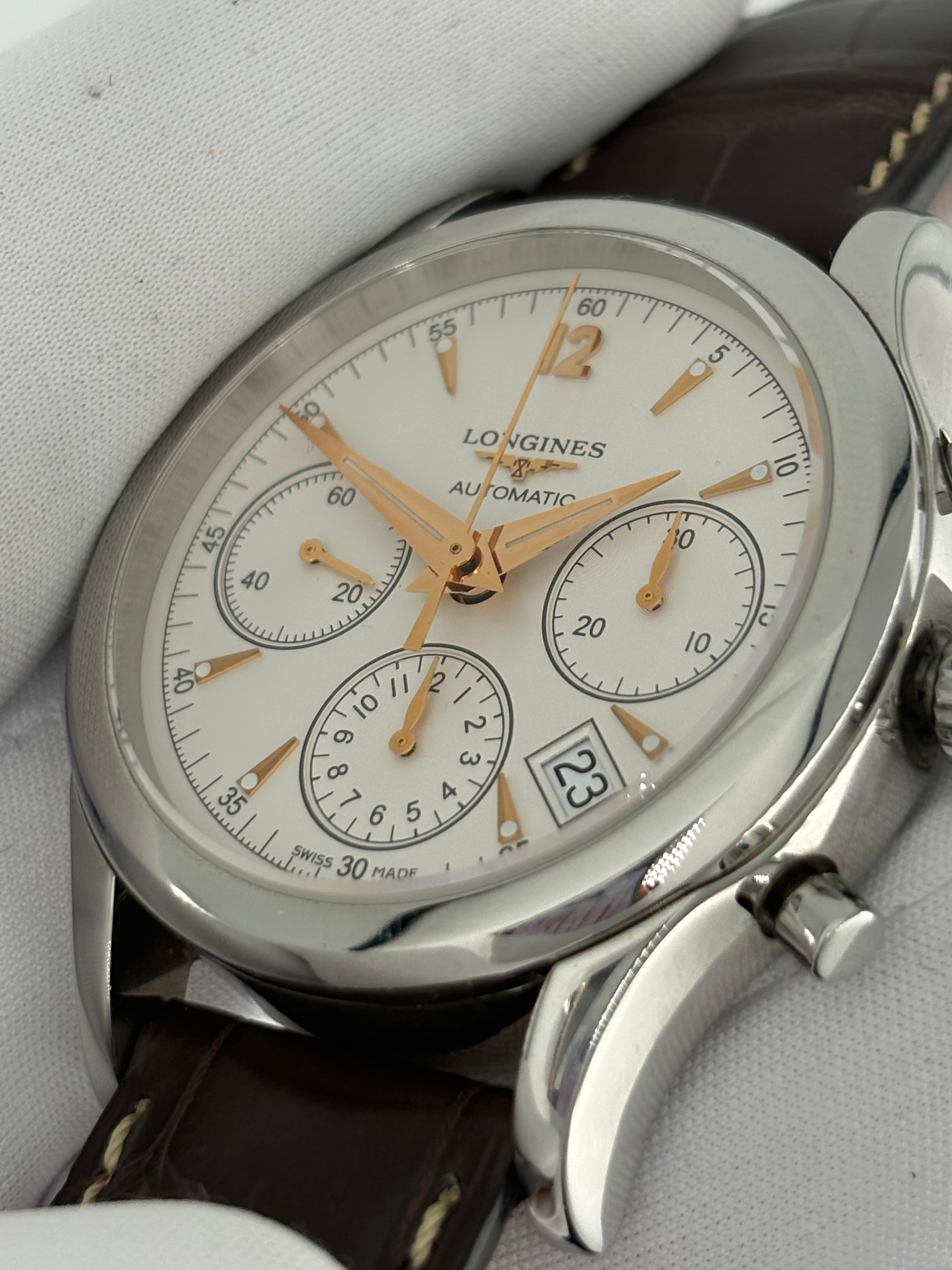 LONGINES HERITAGE COLUMN-WHEEL CHRONOGRAPH – FULL SET 2022