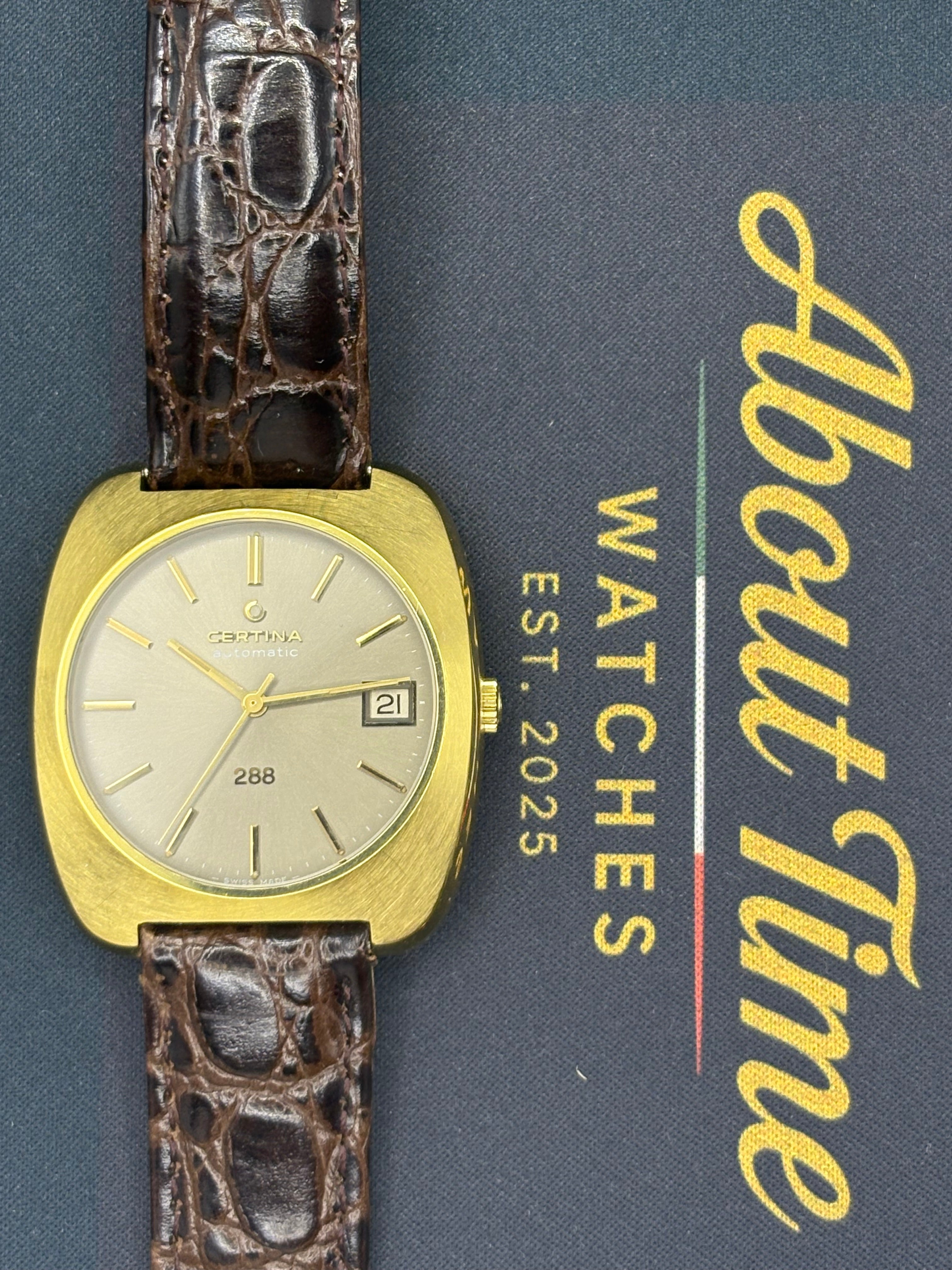 Certina 288 Automatic – Swiss Made (High-Beat 28,800 bph)