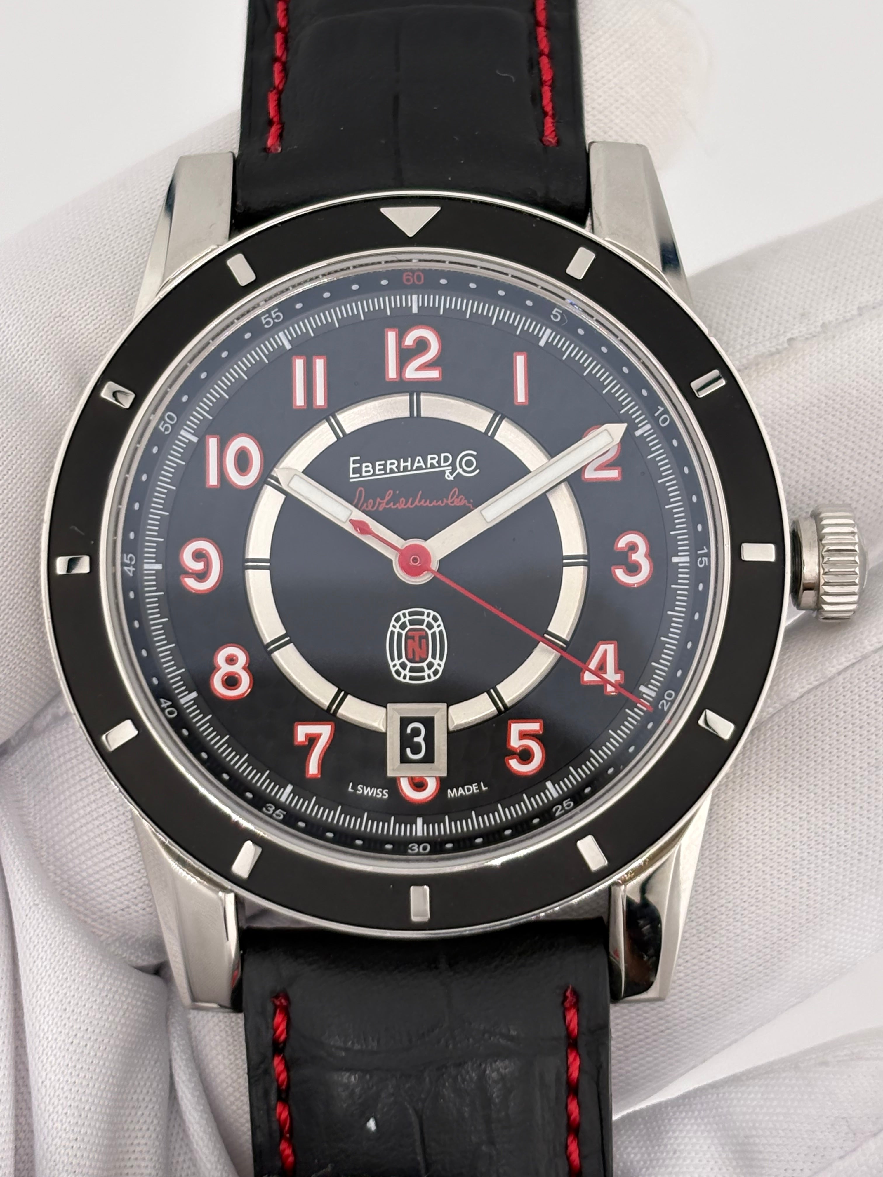 Eberhard & Co. Tazio Nuvolari Ref. 41032 – Automatic Chronograph – Full Set –