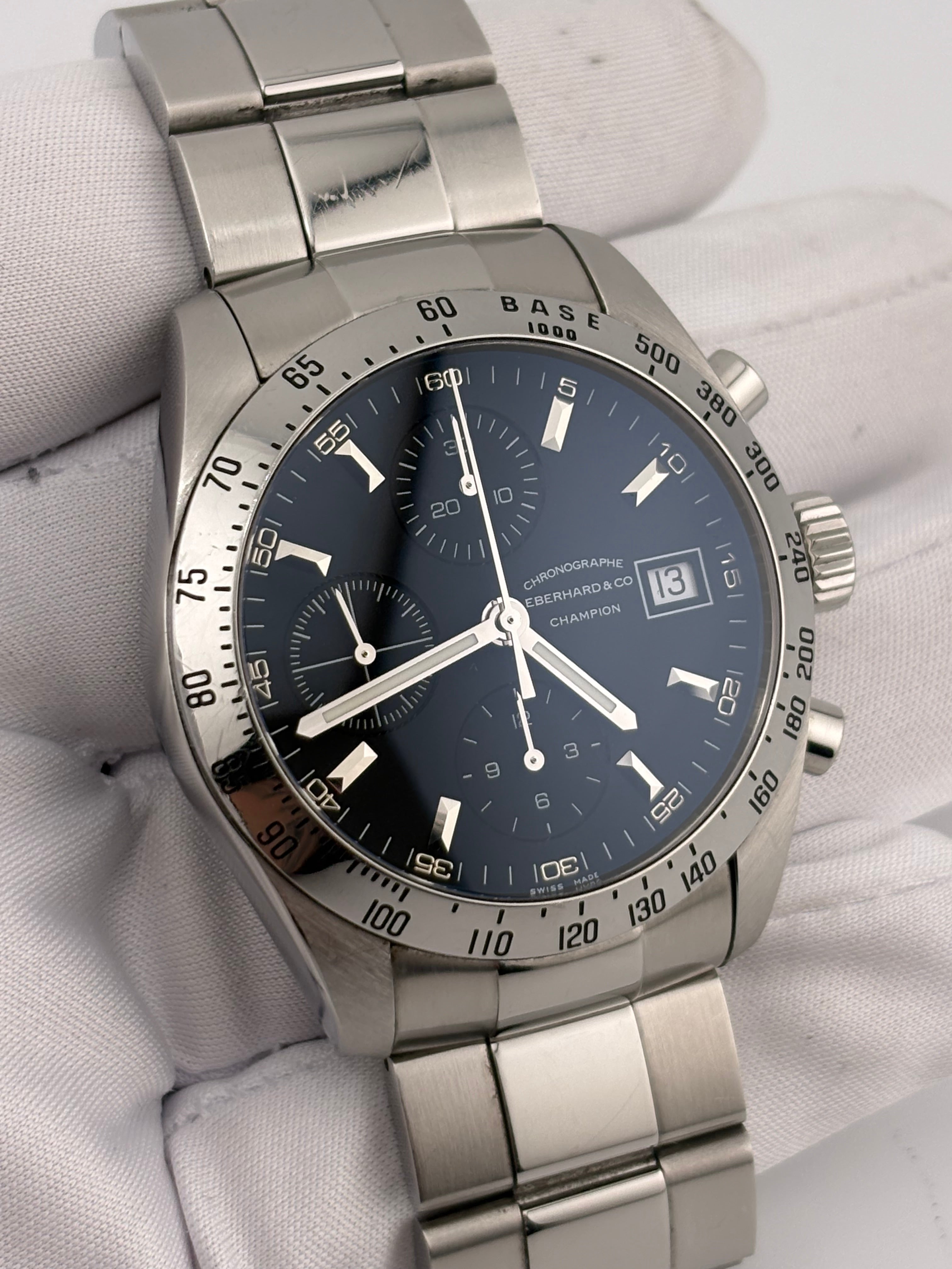 π¨π Eberhard & Co Champion Chronograph Ref. 31044 β Swiss Automatic