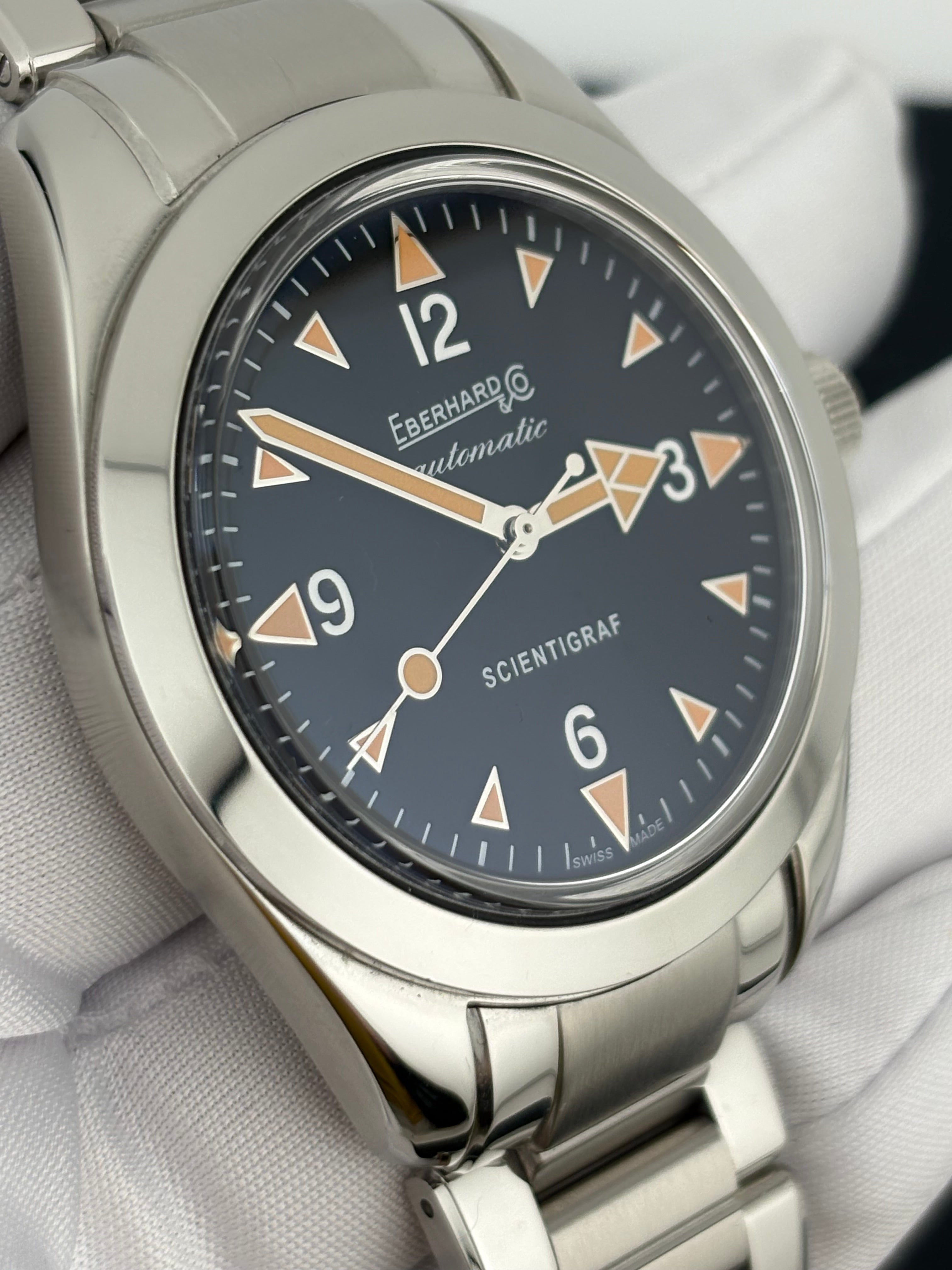Eberhard & Co. Scientigraf Ref. 41043 Steel 41mm Full Set 0003 2023
