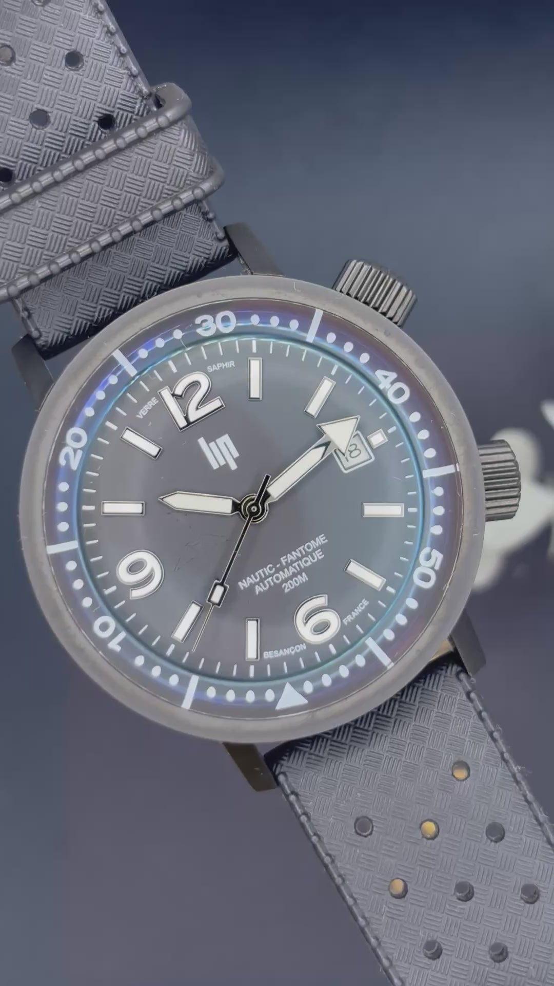⌚ LIP Nautic Fantôme Automatic 200M Diver – Heritage Diver Made in France 🇫🇷🔥