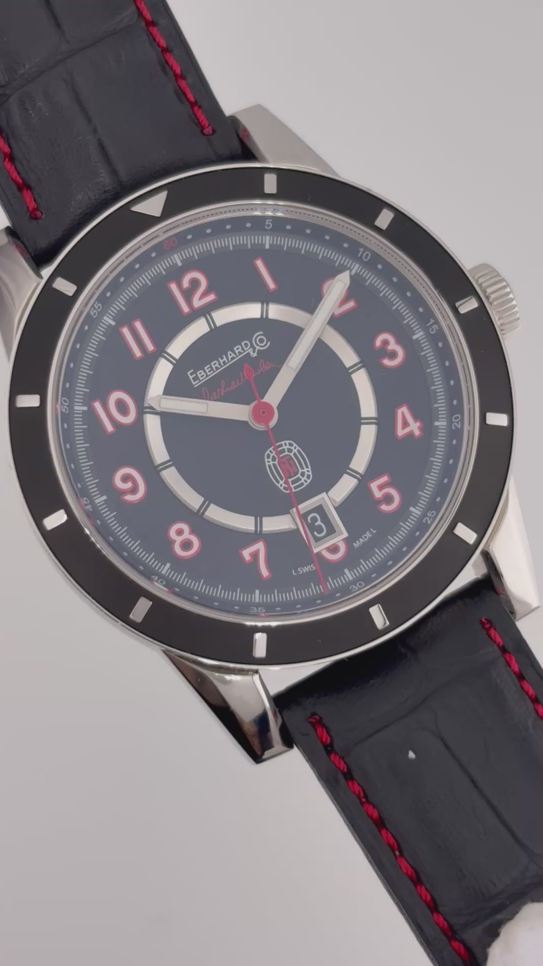 Eberhard & Co. Tazio Nuvolari Ref. 41032 – Automatic Chronograph – Full Set –
