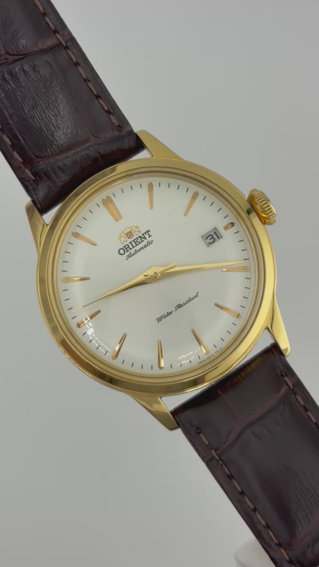 Orient Bambino Automatic Gold 38mm | Full Set