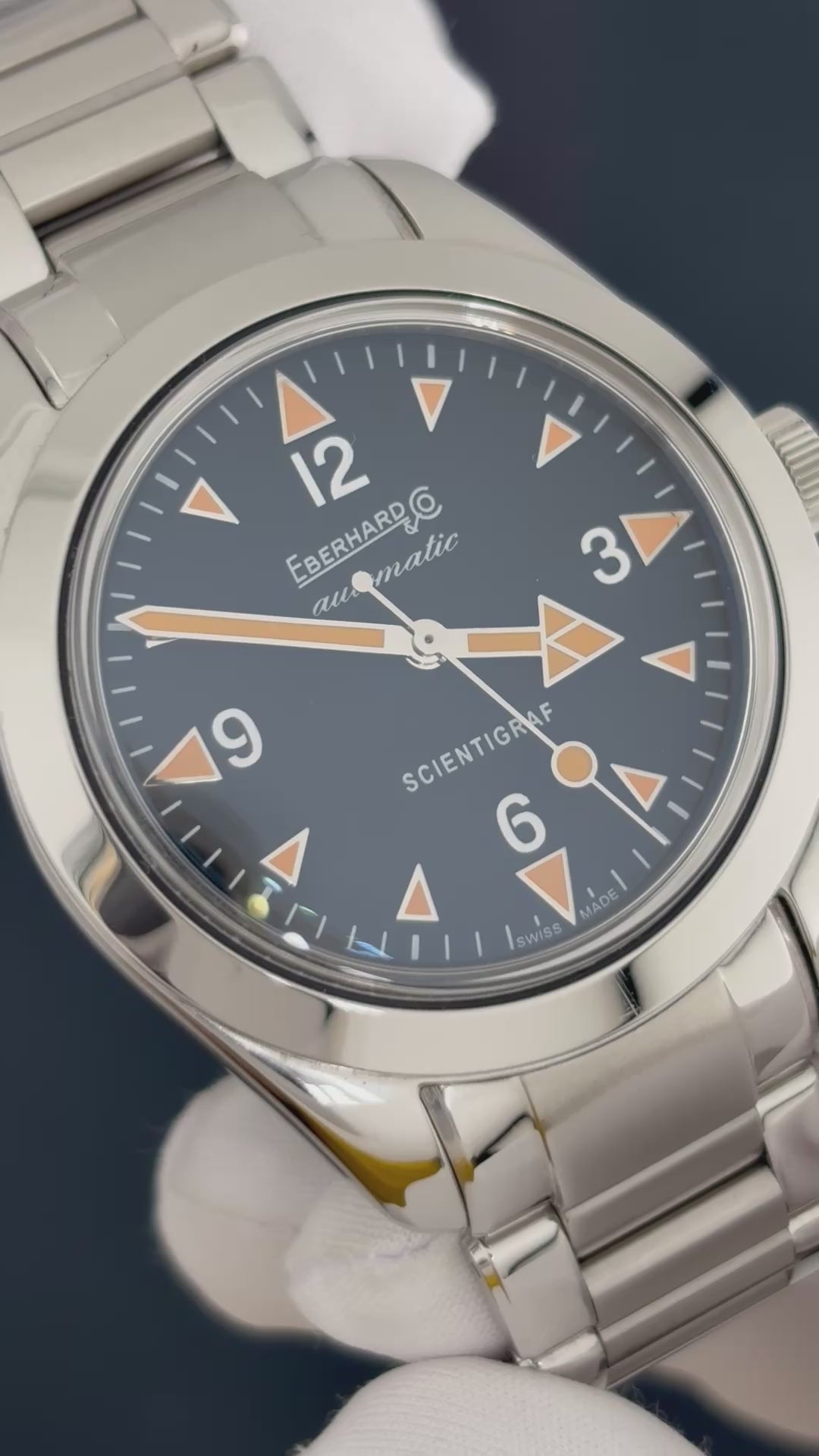 Eberhard & Co. Scientigraf Ref. 41043 Steel 41mm Full Set 0003 2023
