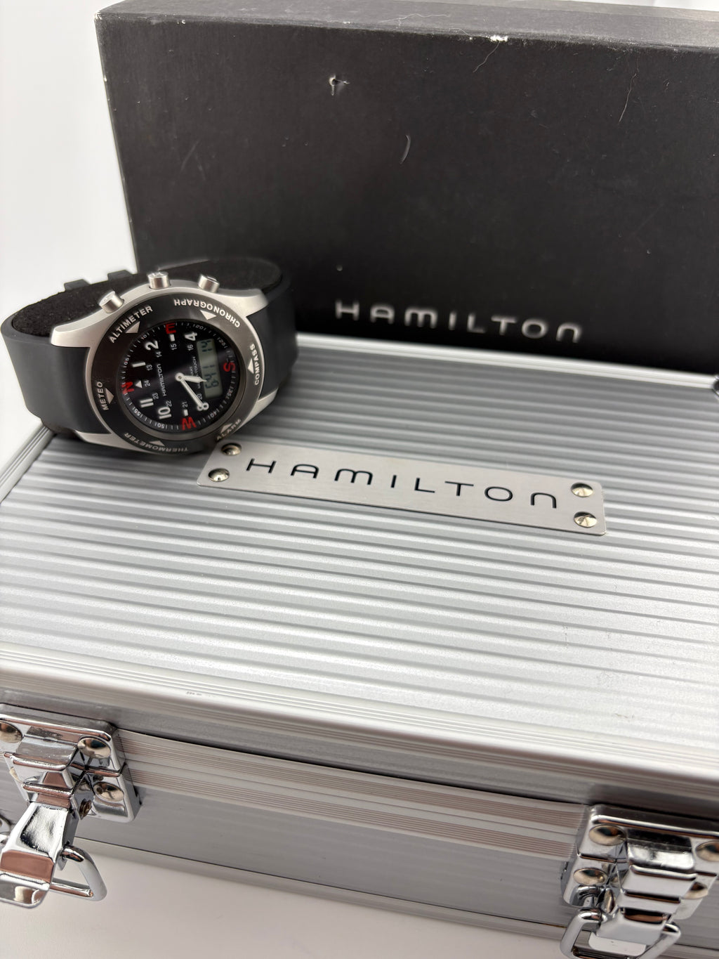 Hamilton Khaki NAVI-Touch H915240 Hybrid with Box