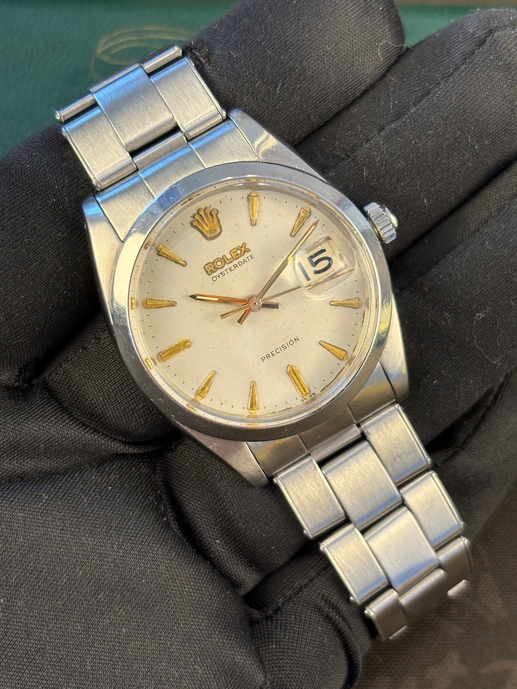 Rolex Oysterdate Precision Ref. 6694 | 1968 | Box & Original Guarantee
