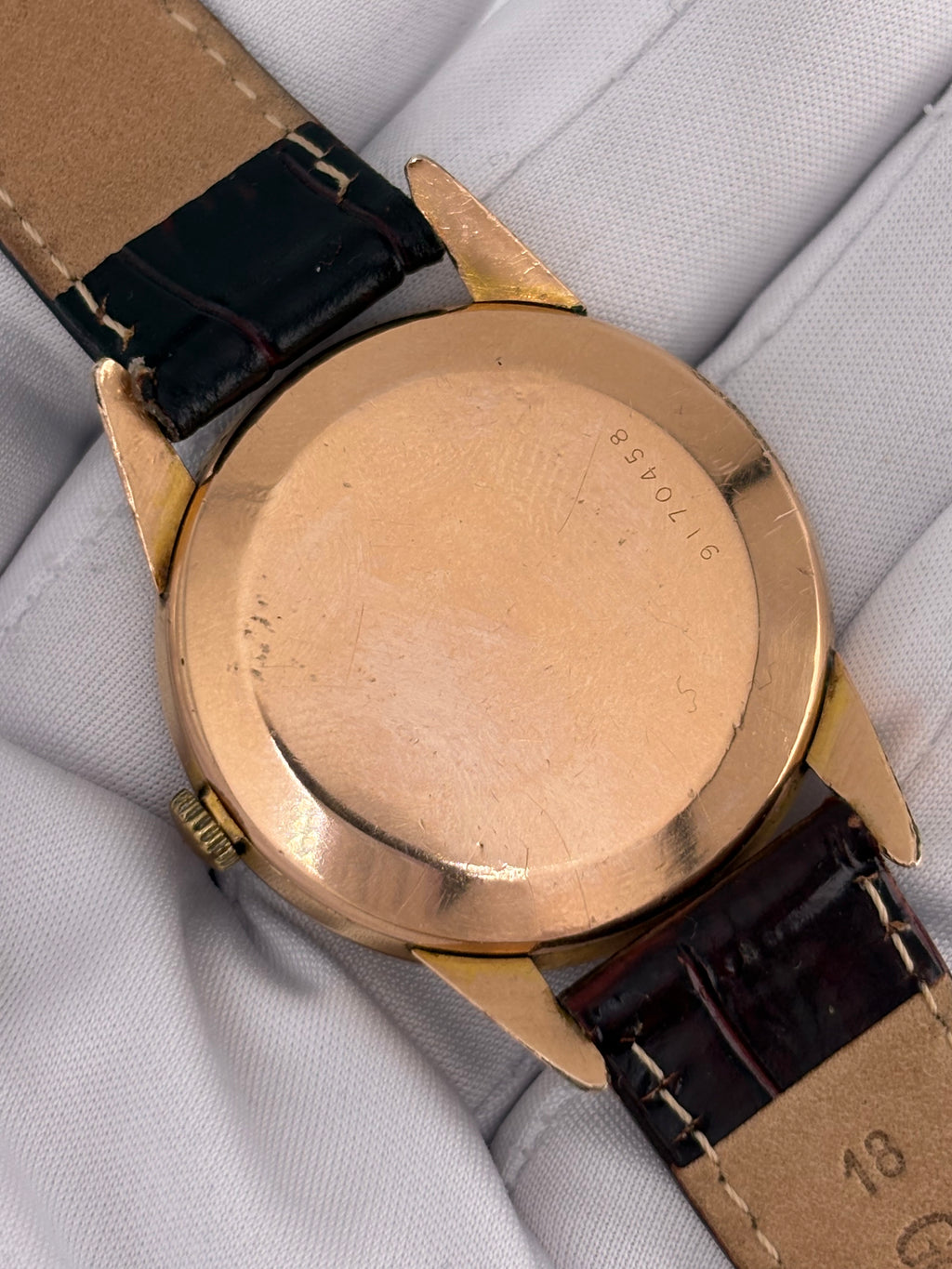 ZENITH VINTAGE 18K GOLD-FILLED 40 MICRON – FRESH SERVICE – c.1950s