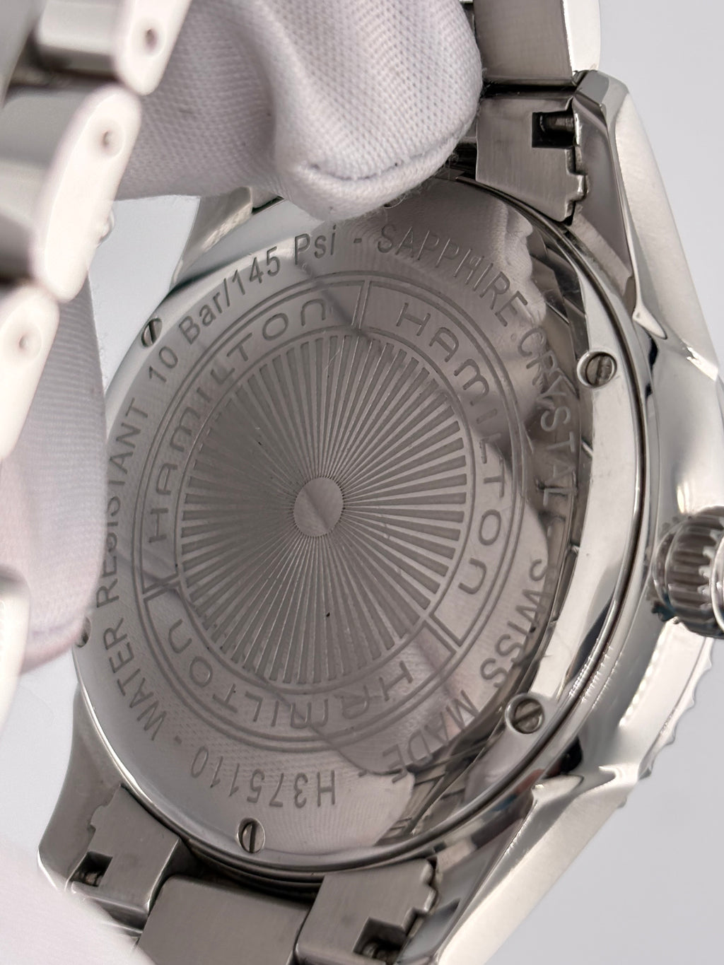 Hamilton Seaview H375110 Quartz 38mm Watch Full Set Great Condition