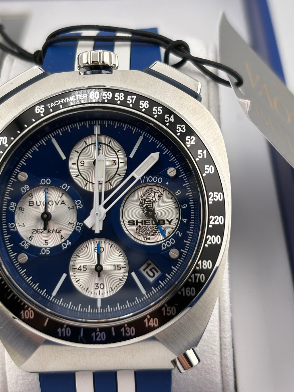 Bulova Shelby 150th Anniversary Chronograph Limited Edition 98B452 NEW Full Set