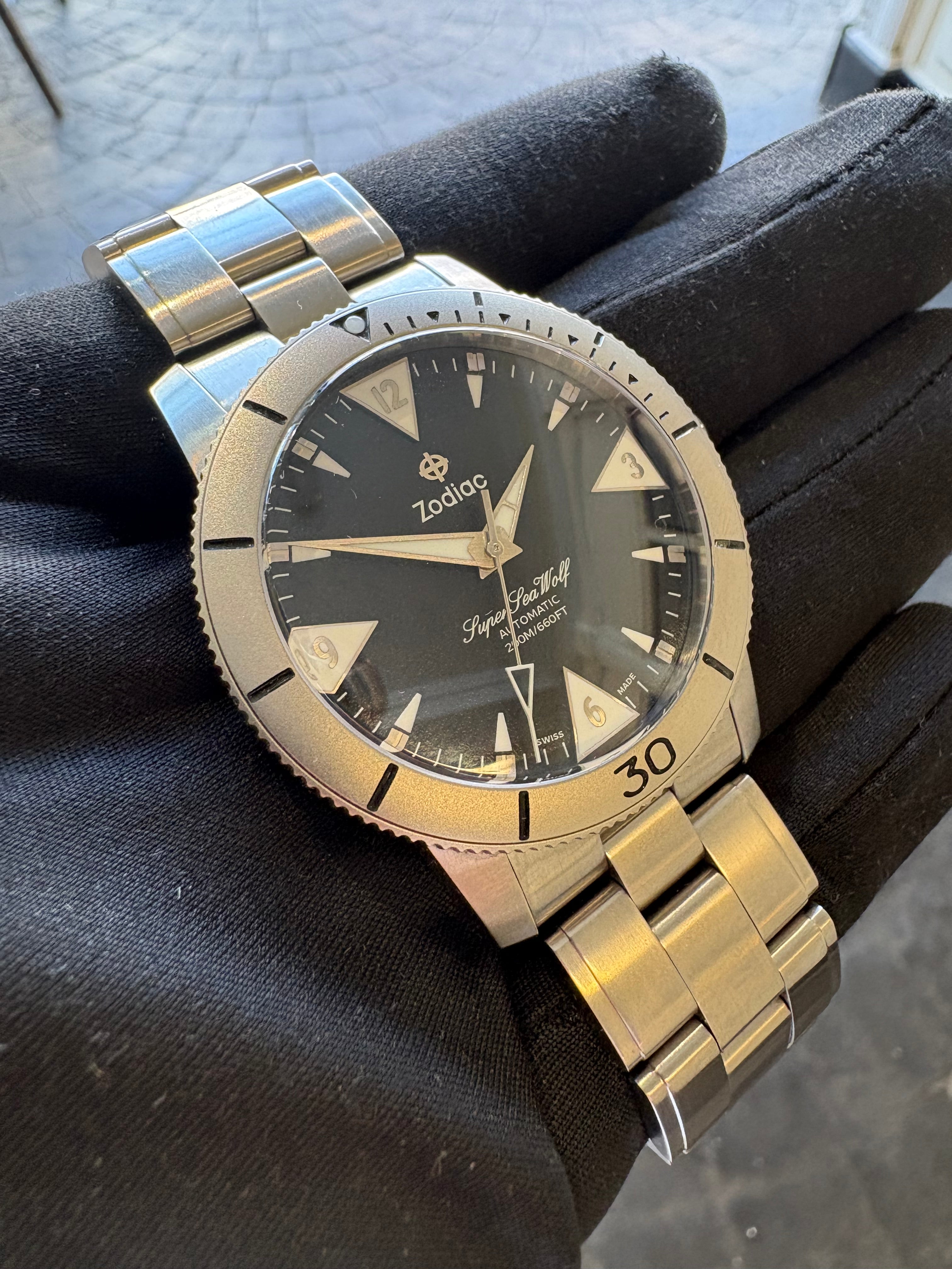 Zodiac Super Sea Wolf Skin Diver Automatic Ref. ZO9215