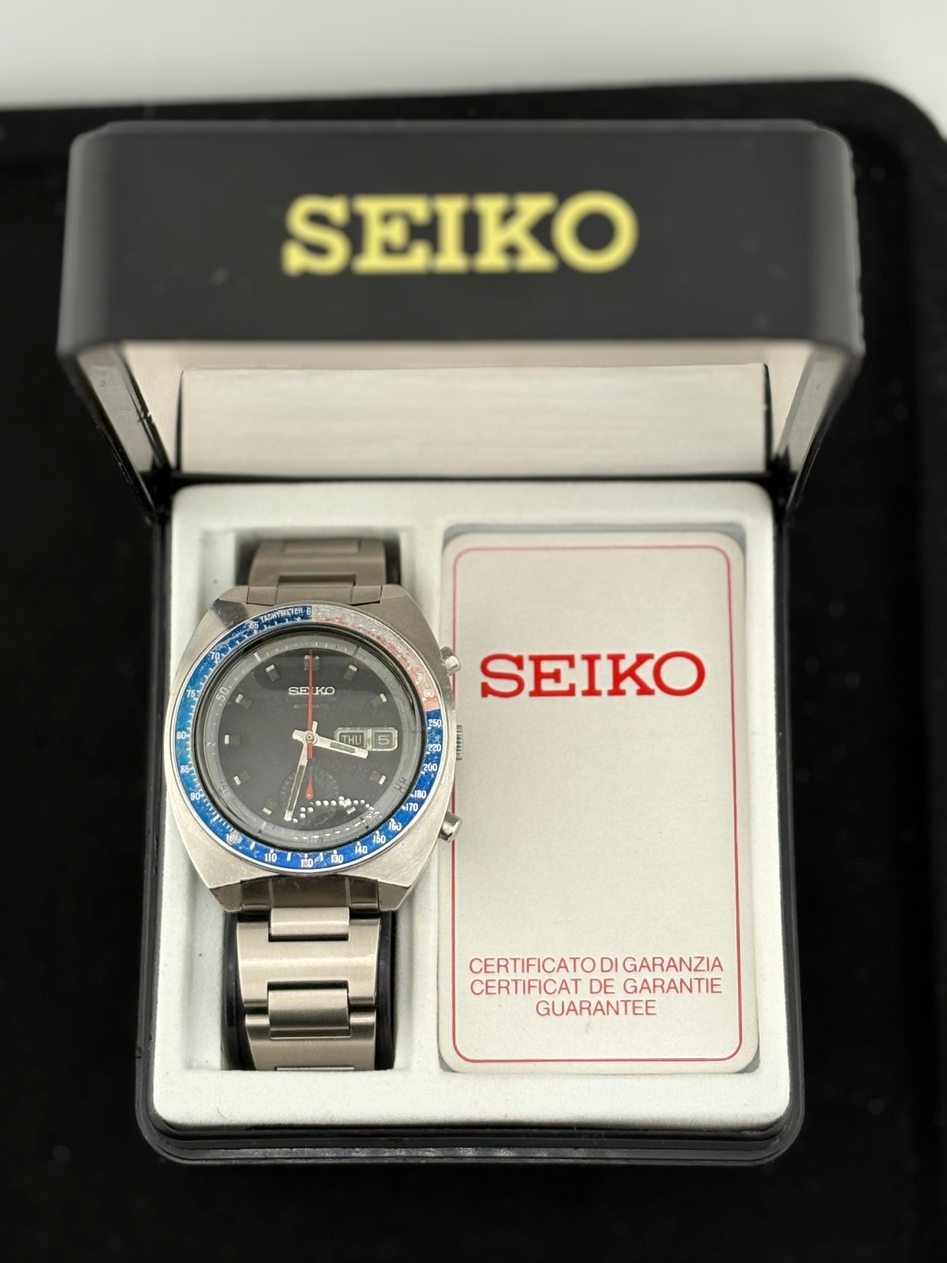 🚀Seiko 6139-6002 “Cevert” Pogue April 1974 Full Set Serviced