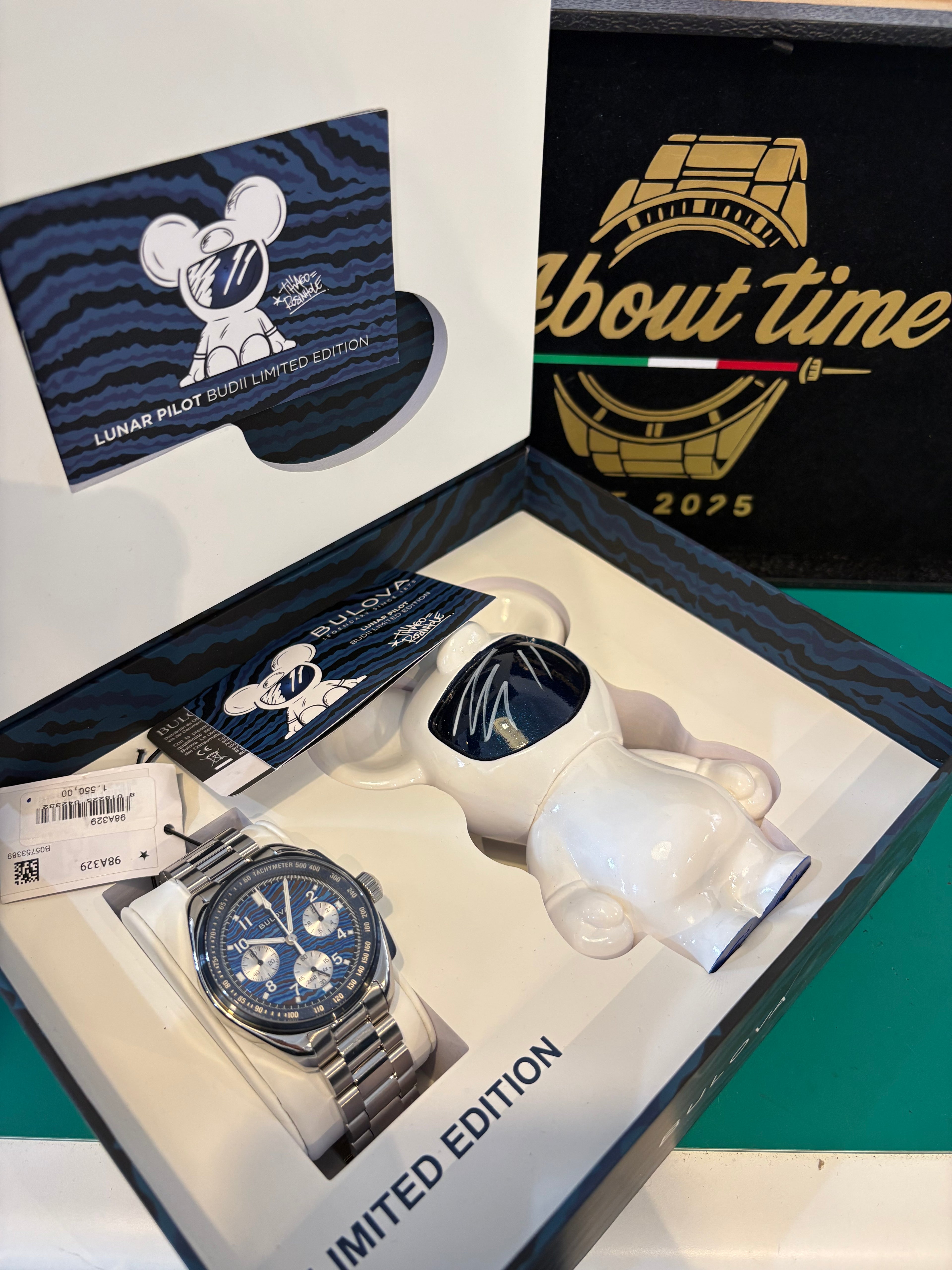 Bulova Lunar Pilot Timascus Chronograph Ref. 98A329