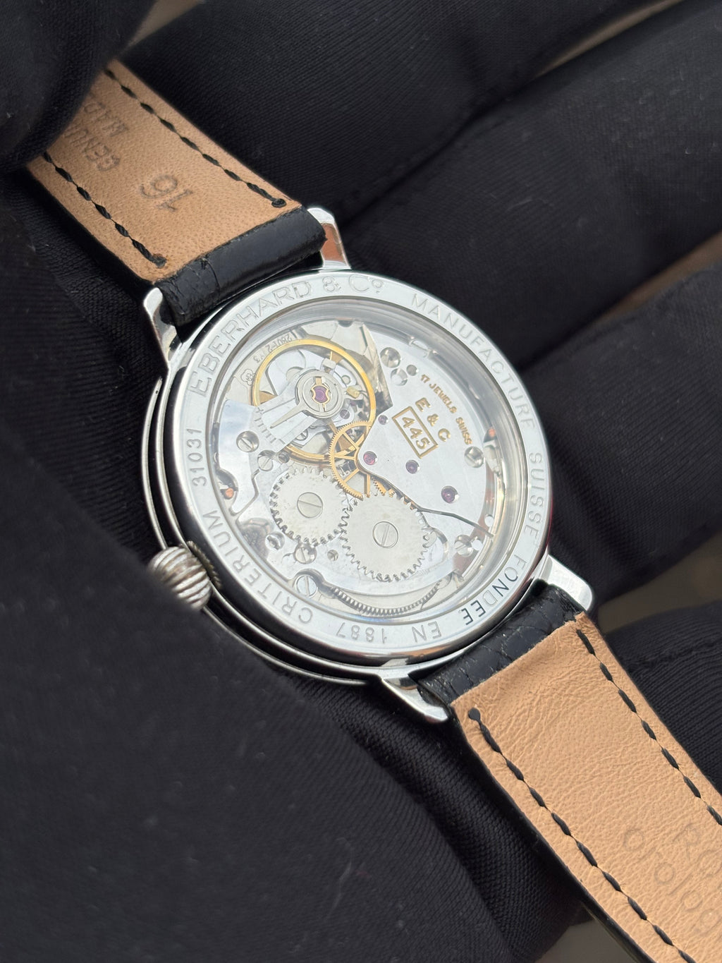 Eberhard & Co. Criterium Ref. 31031 – Manual Wind – Freshly Serviced – Original Box