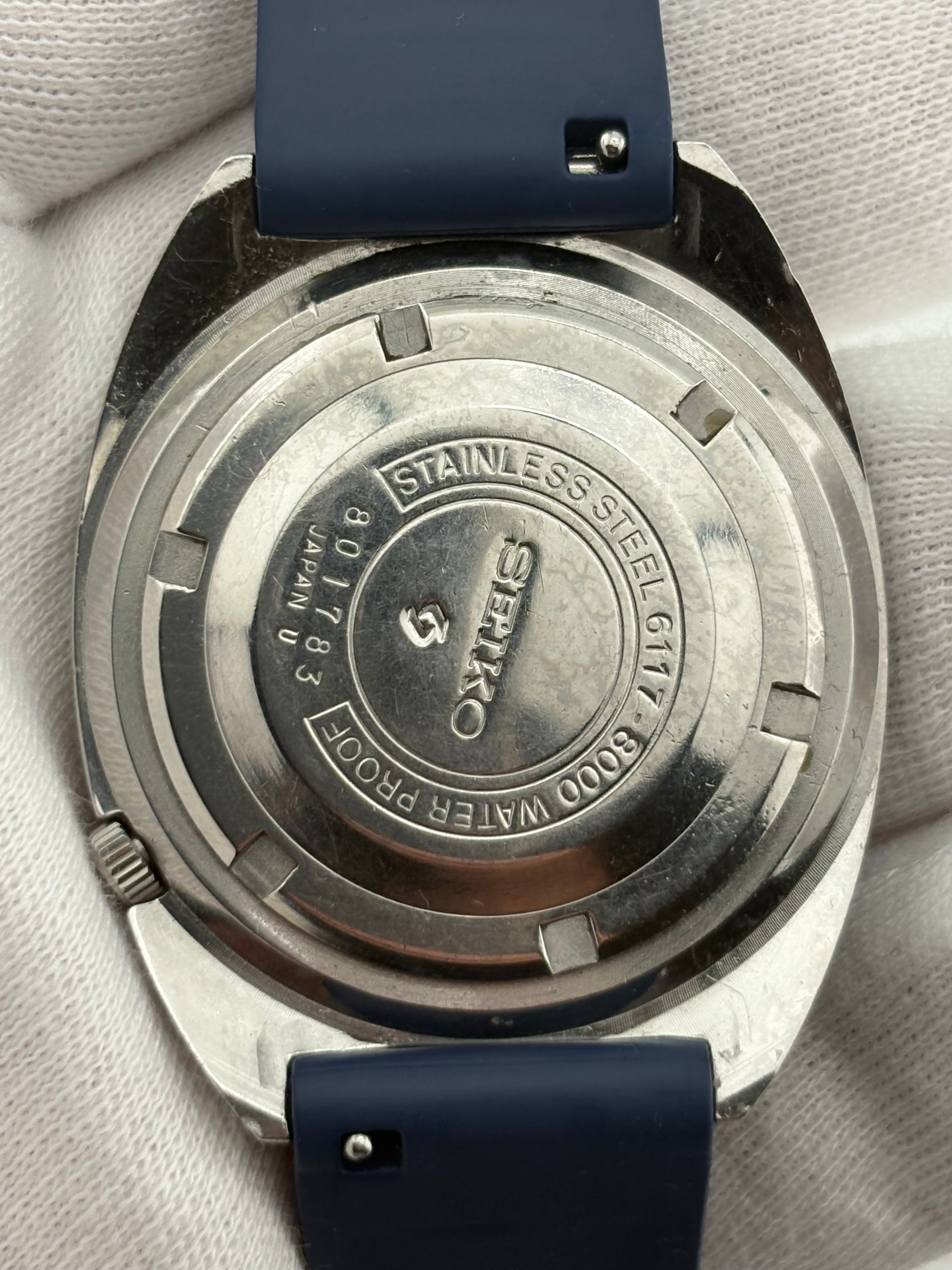 Vintage 1968 Seiko Navigator Timer GMT – Ref. 6117-8000 –