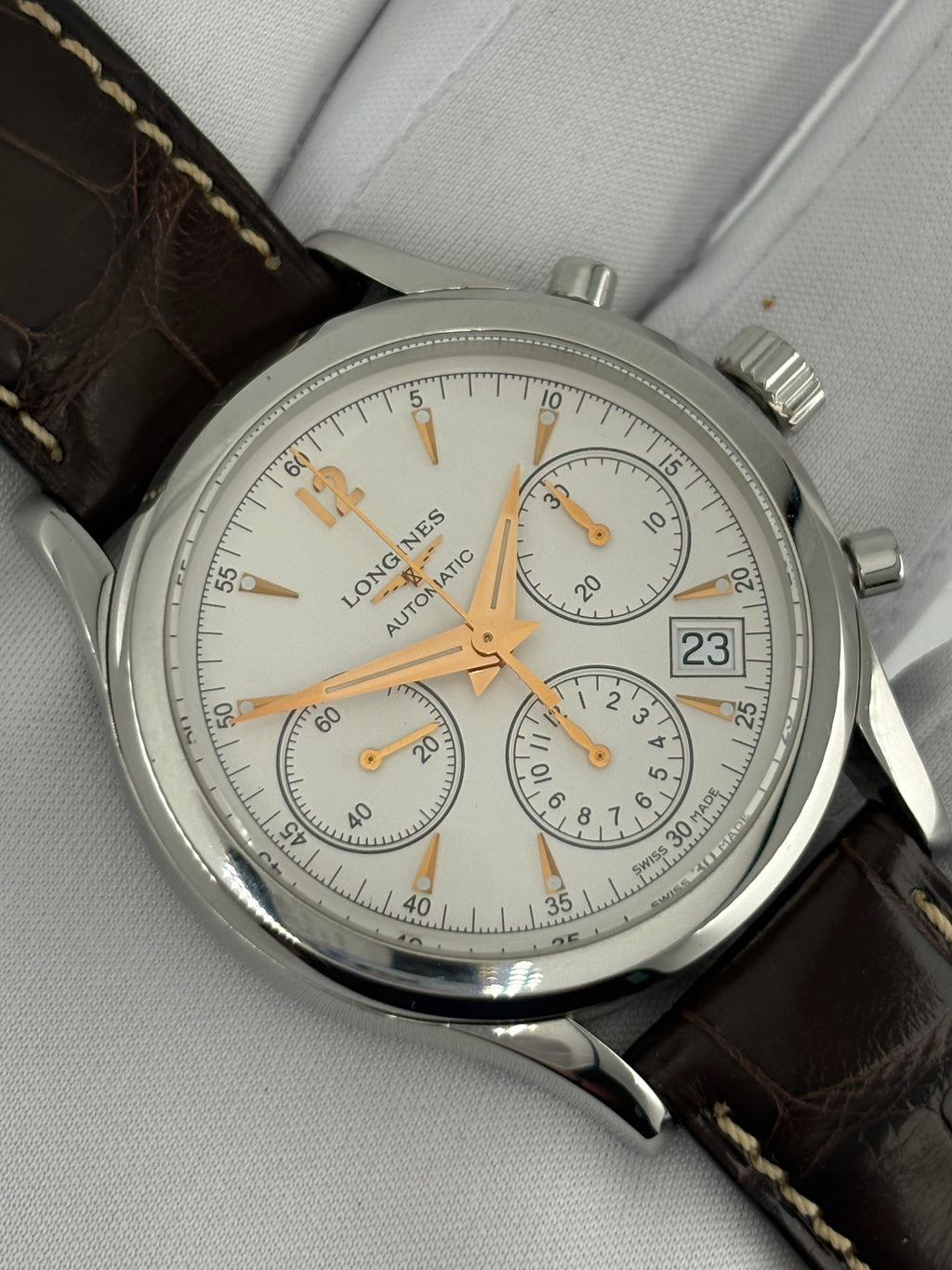 LONGINES HERITAGE COLUMN-WHEEL CHRONOGRAPH – FULL SET 2022