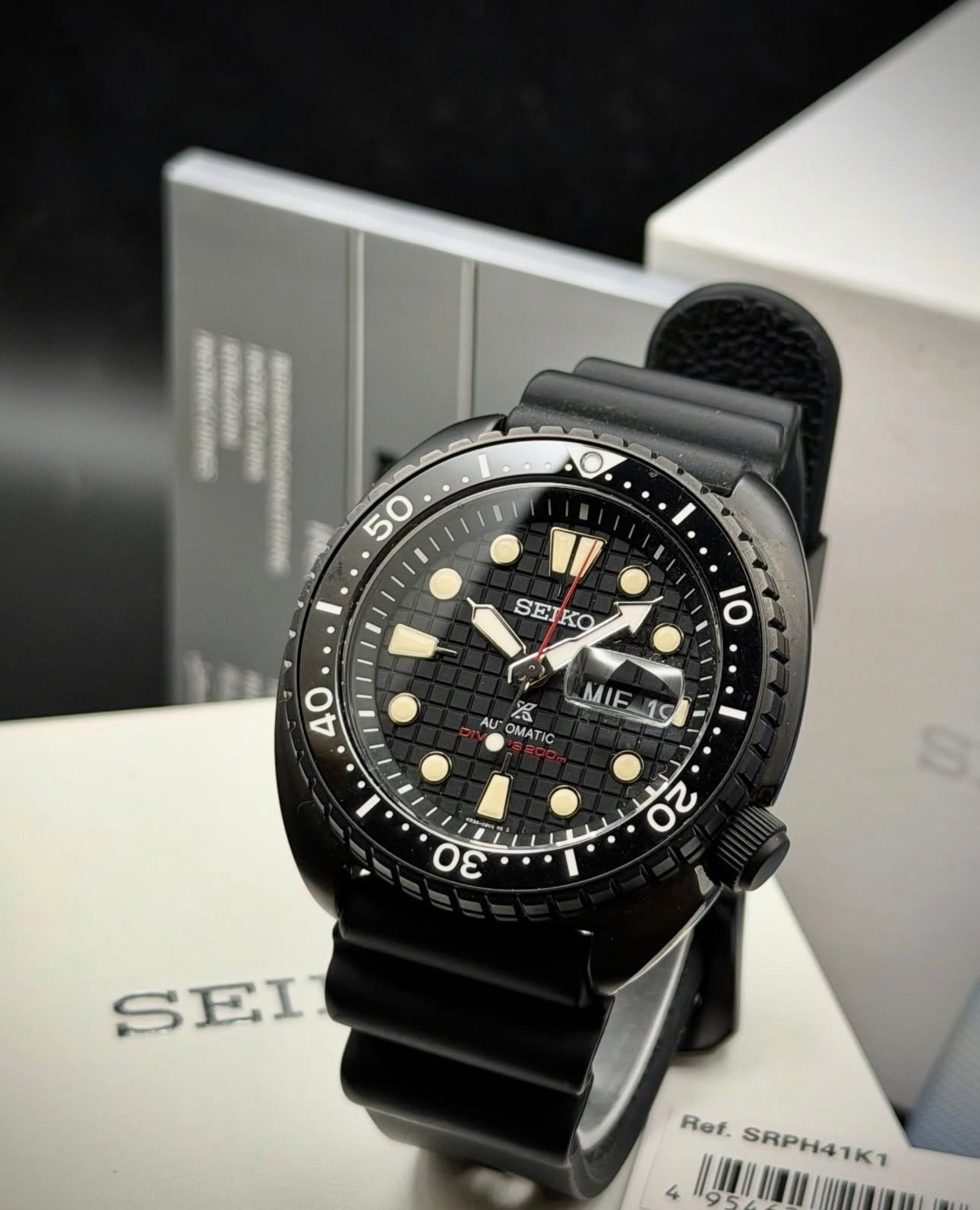 Seiko Prospex Turtle Black Limited Edition – Ref. SRPH41K1