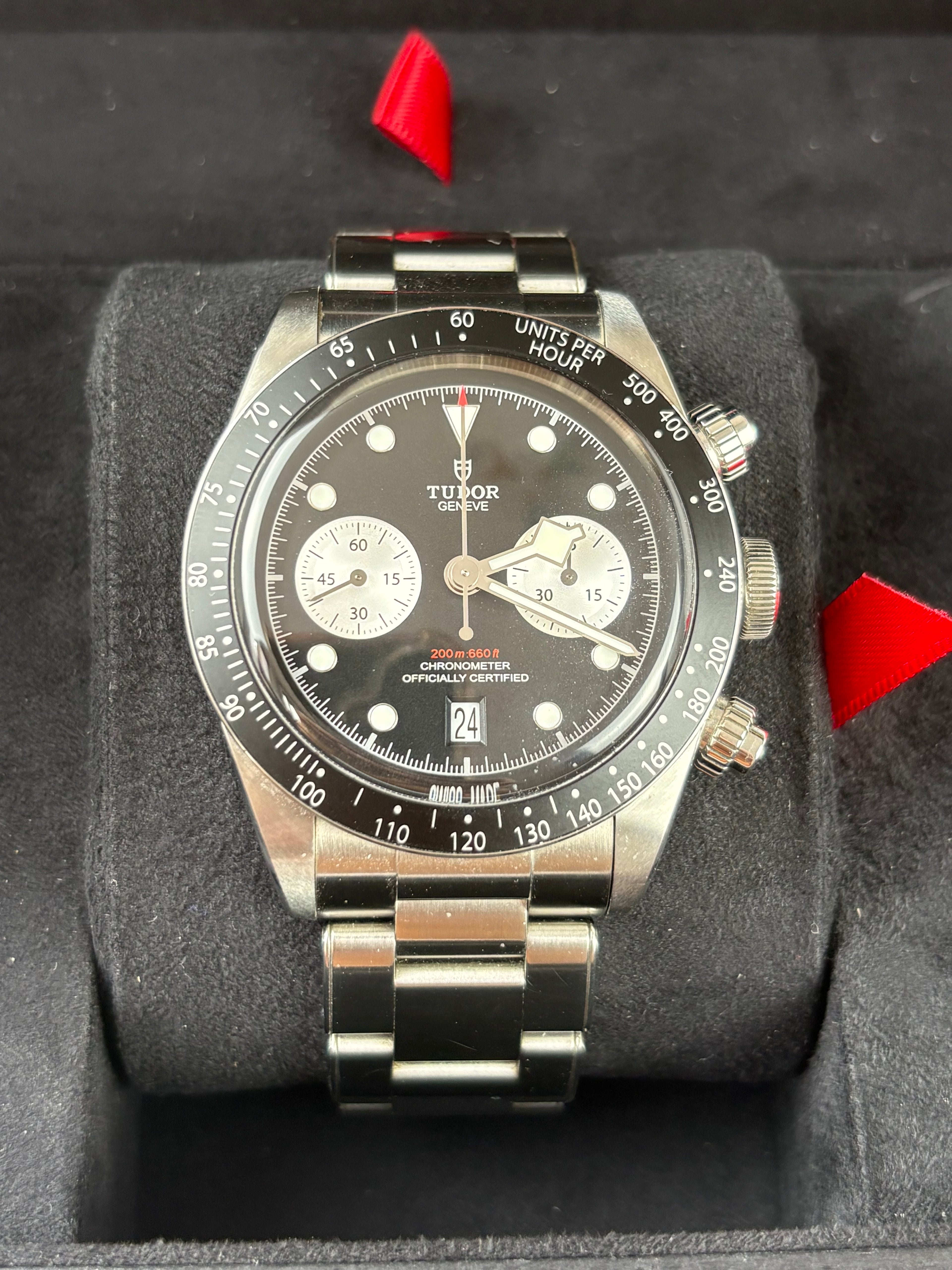 Tudor Black Bay Chrono Panda 79360N Box Papers 2022 MT5813 Chronograph 41mm