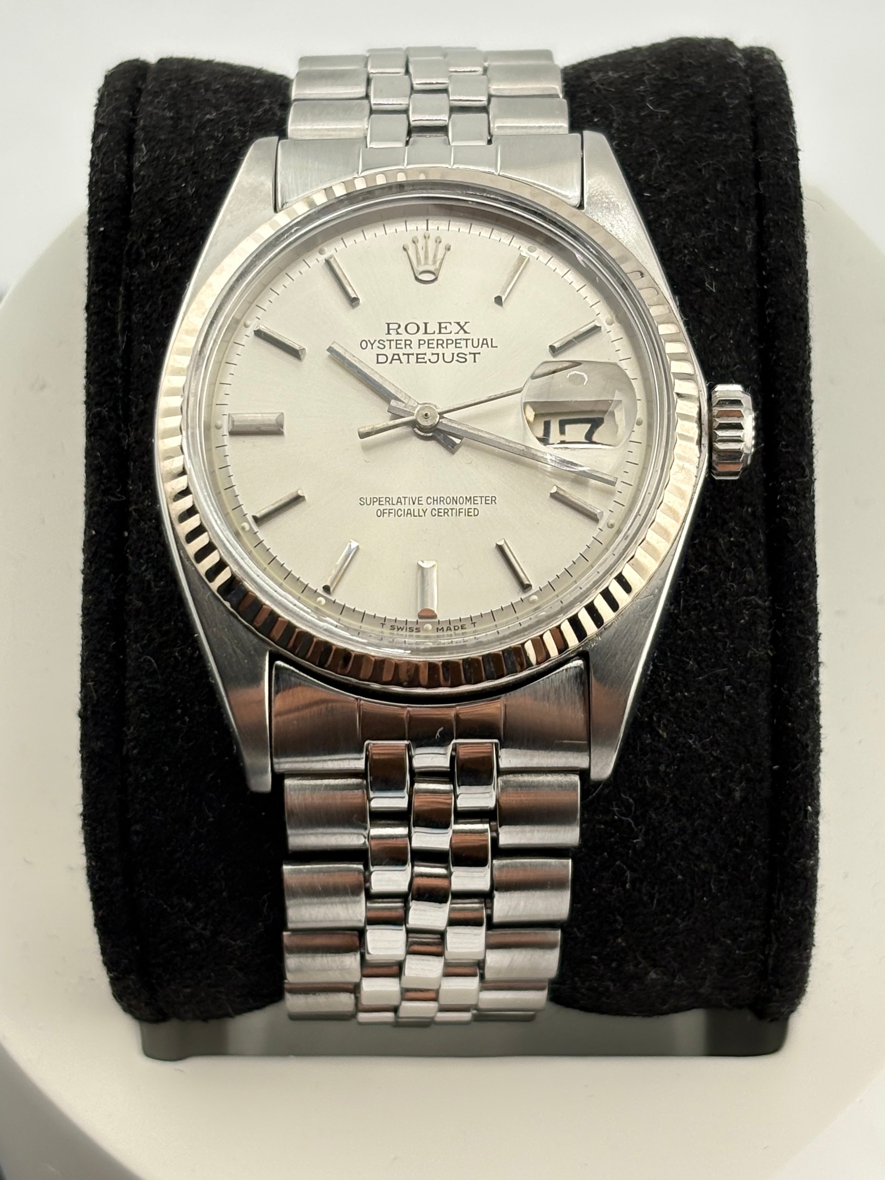DATEJUST 1601 – WHITE GOLD BEZEL – FRESH SERVICE – 1 YEAR WARRANTY