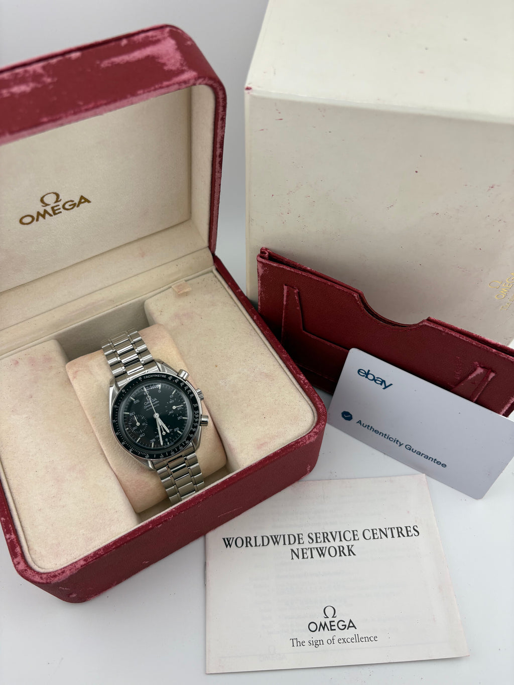 OMEGA Speedmaster Reduced Automatic • Excellent Condition • Full Set & 1-Year Warranty
