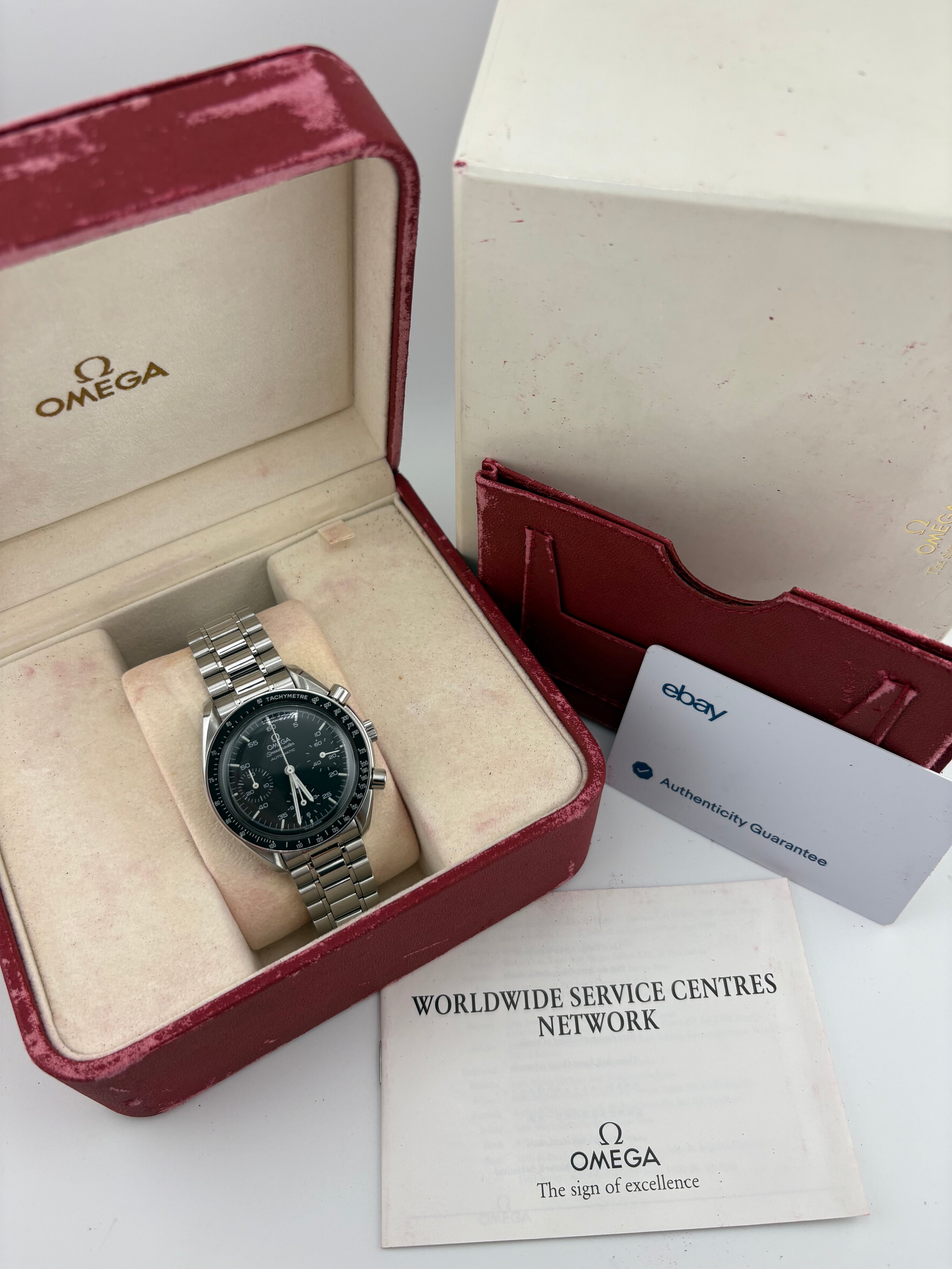 OMEGA Speedmaster Reduced Automatic • Excellent Condition • Full Set & 1-Year Warranty