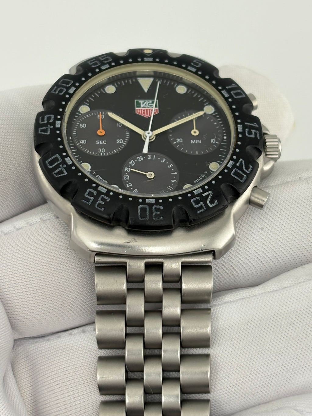 TAG Heuer Formula 1 Chronograph Ref. 551.200C Vintage 1980s 🇨🇭