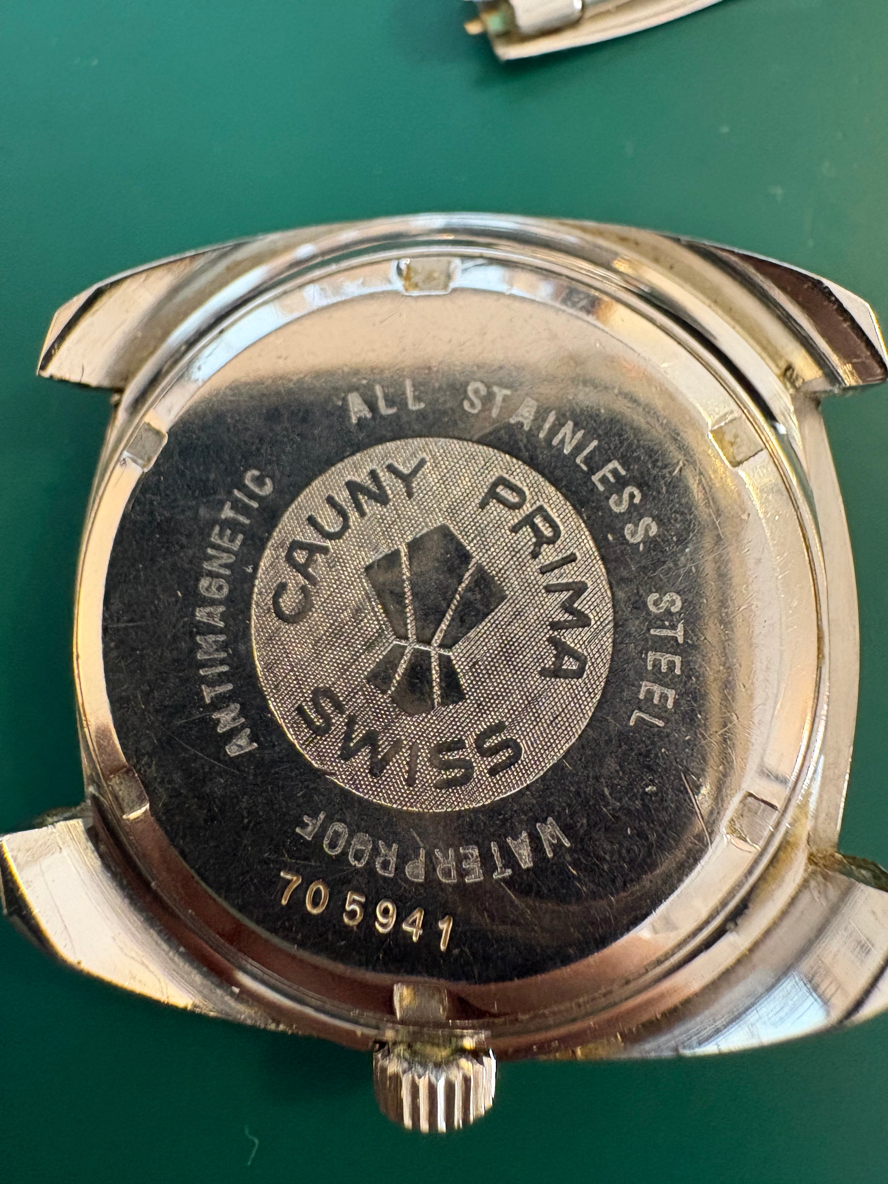 Cauny Prima – Swiss Made Automatic (1970s)