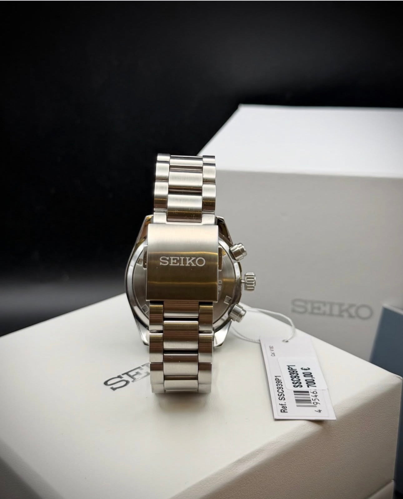 Seiko Prospex Speedtimer Solar Chronograph SSC939P1 – Full Set