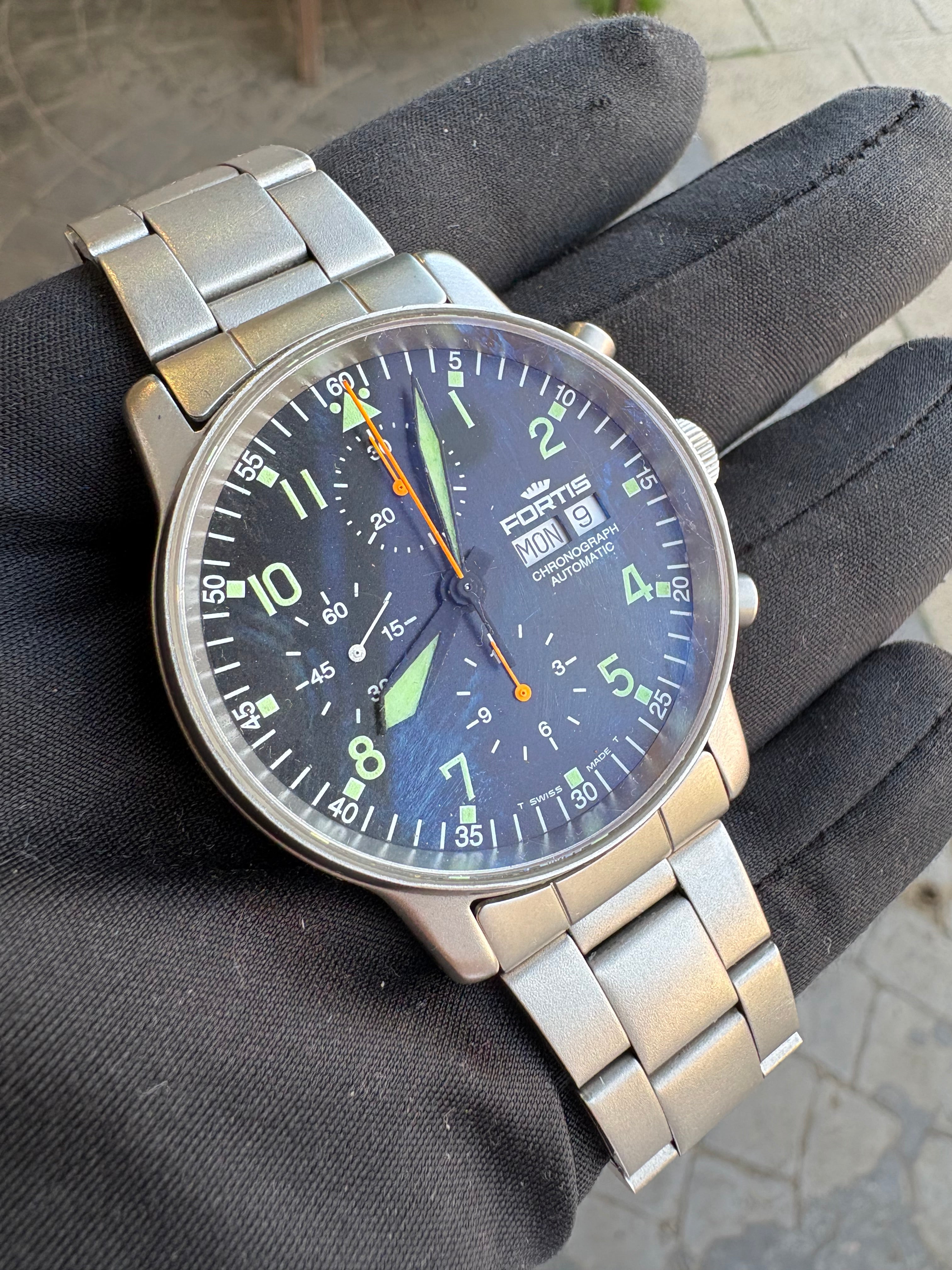 Fortis Flieger Chronograph Automatic Ref. 597.10.141